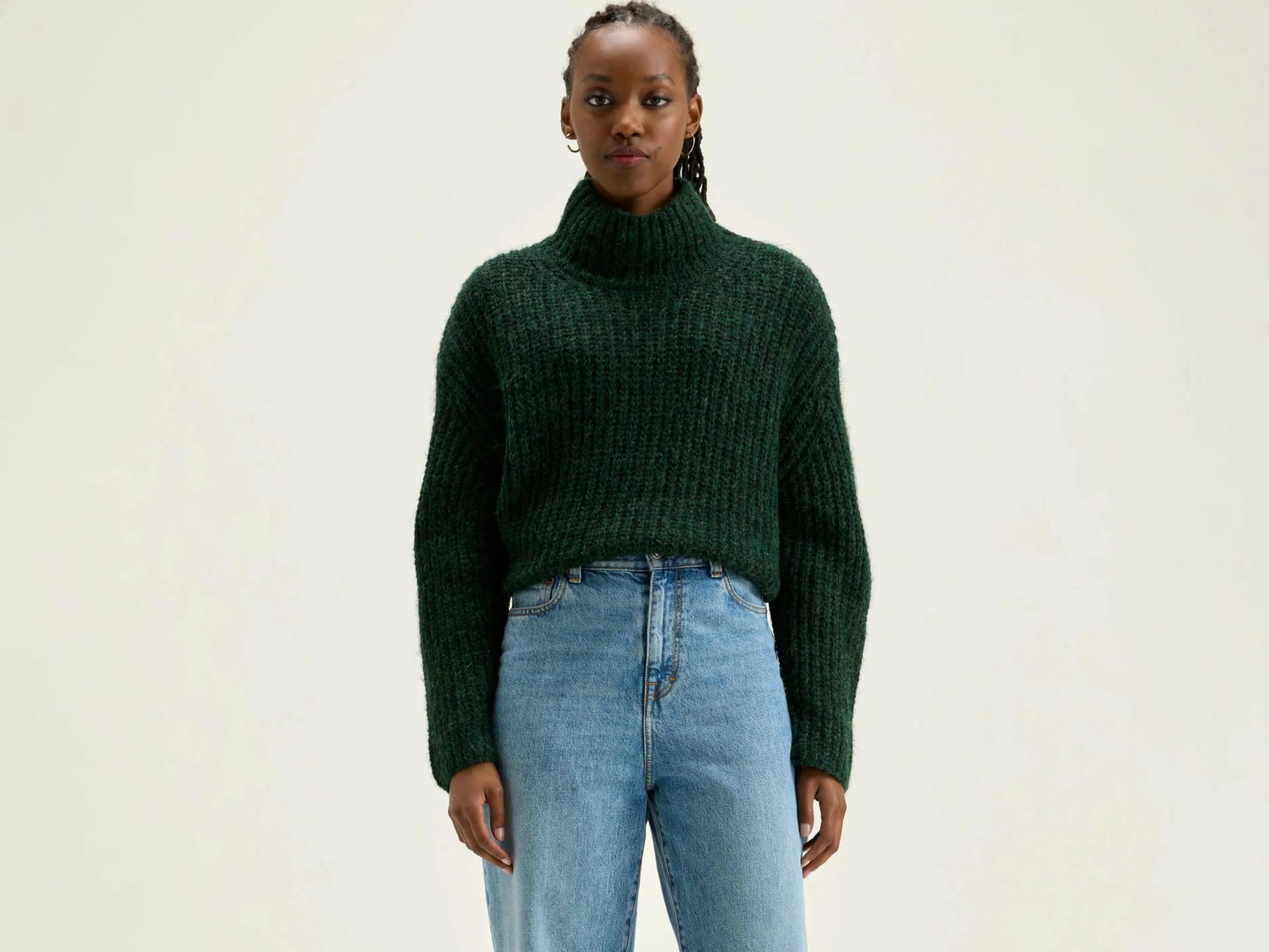 Mailles-Bellerose Pull Col Cheminée Gap Hunter
