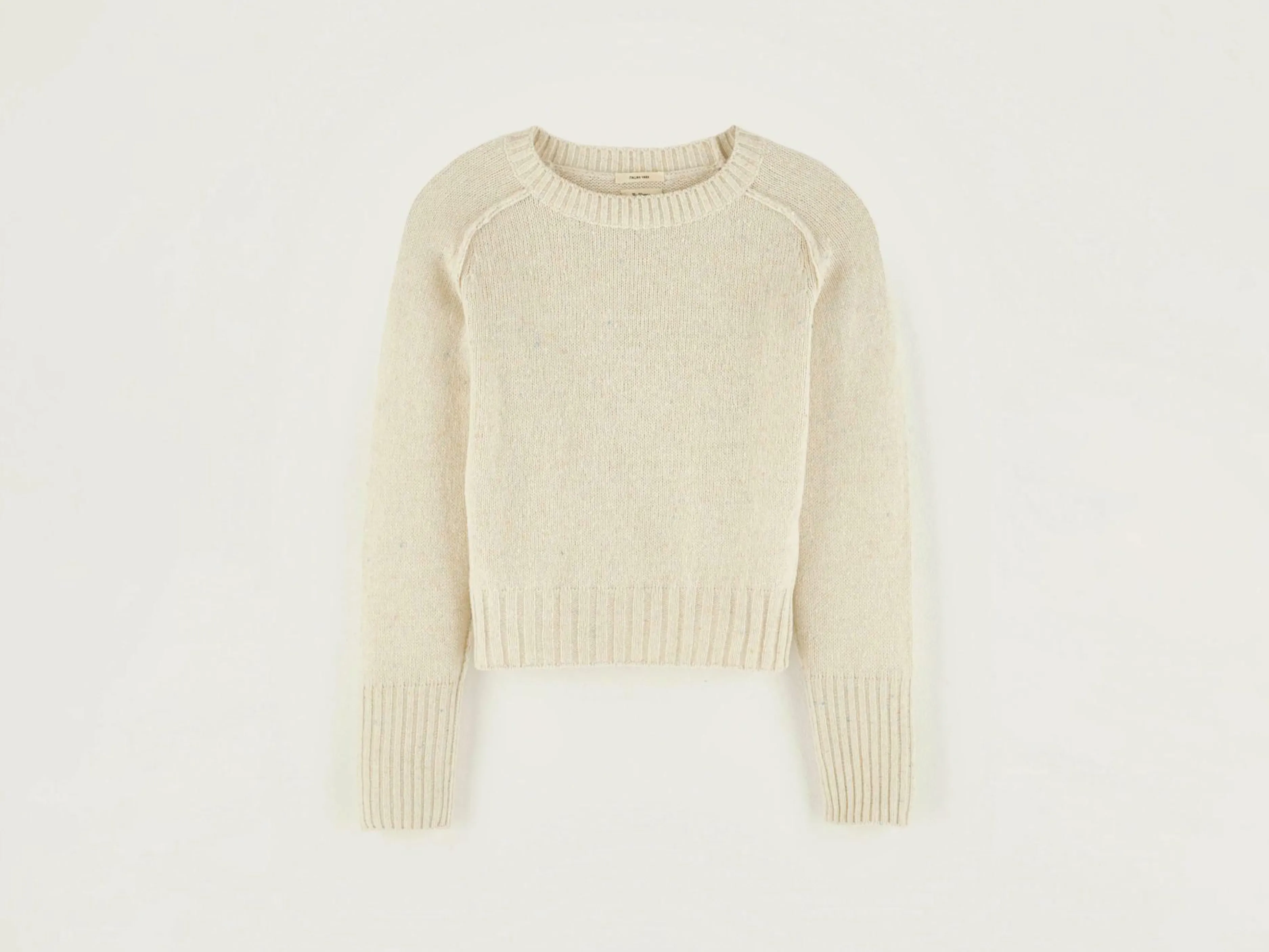 Mailles-Bellerose Pull Col Rond Airhe
