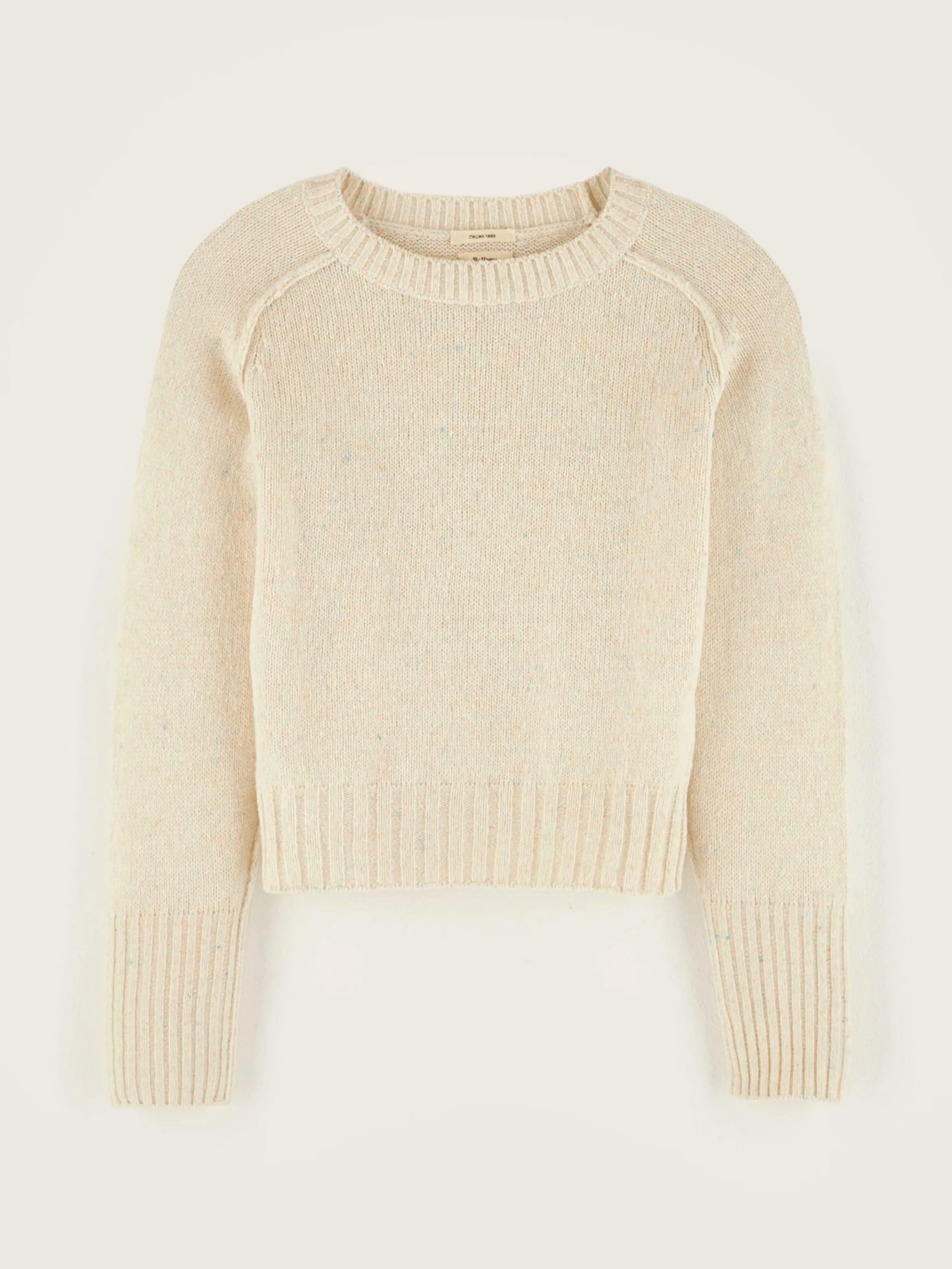 Mailles-Bellerose Pull Col Rond Airhe