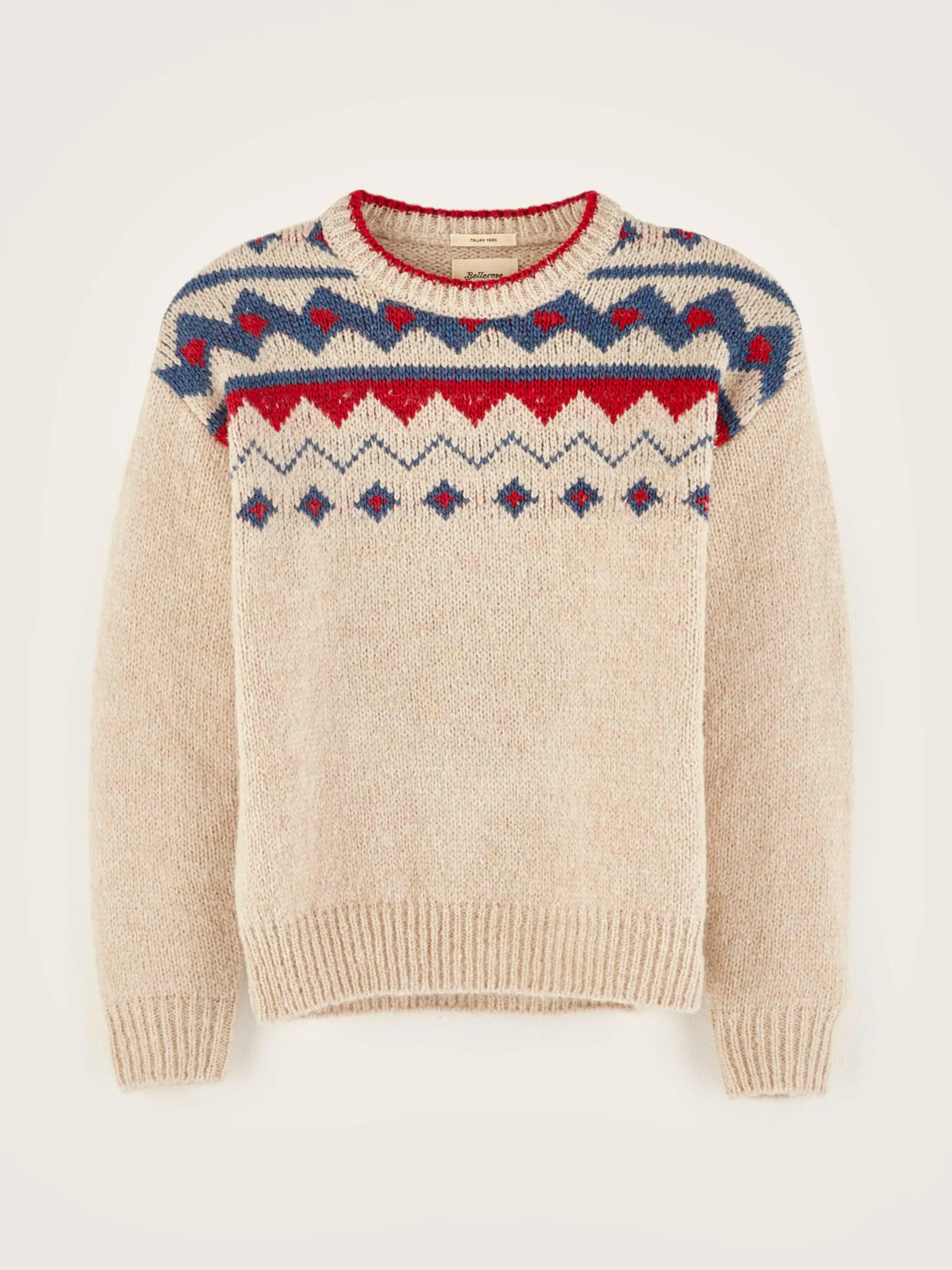 Mailles-Bellerose Pull Col Rond Apoty