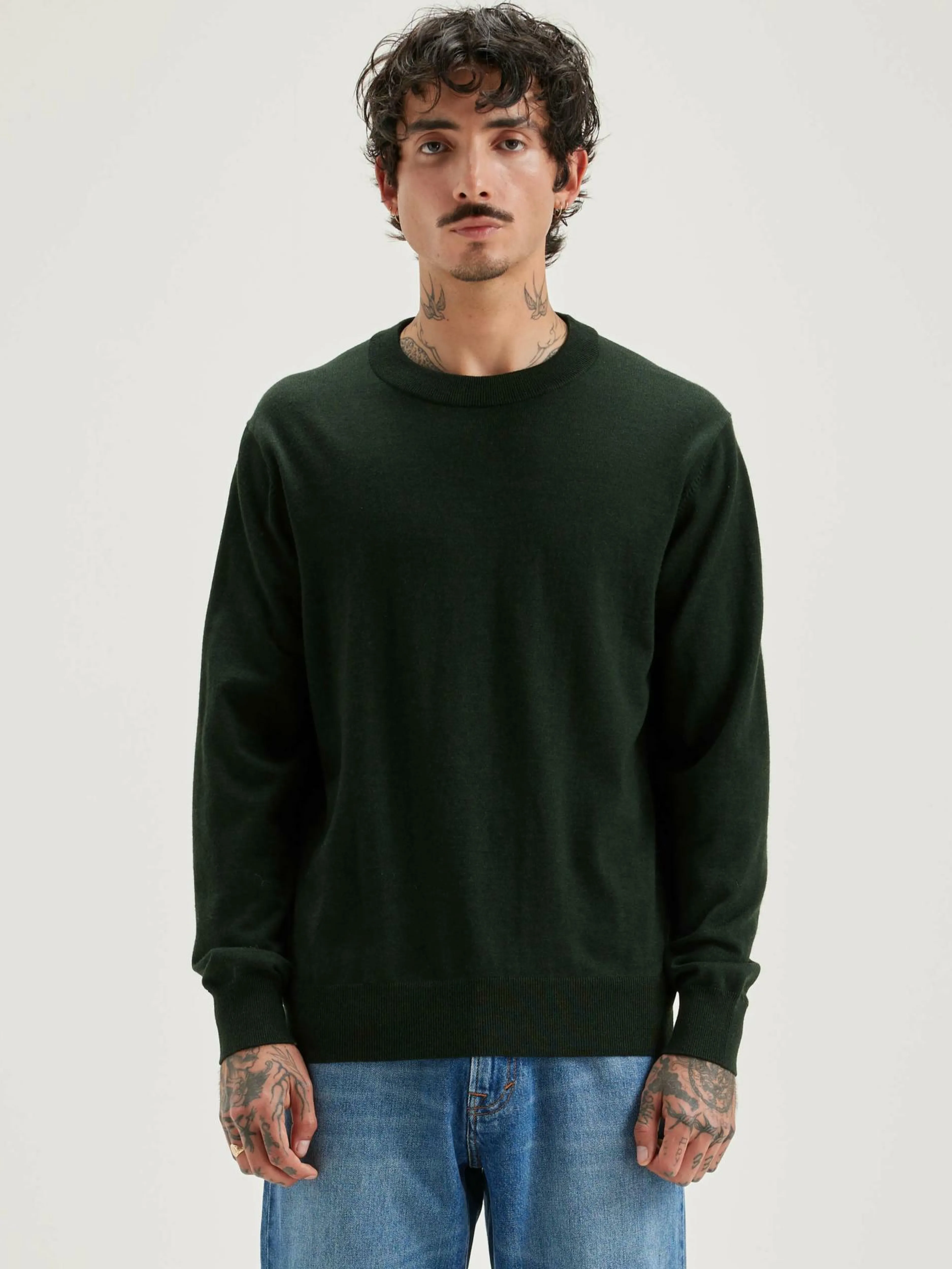 Mailles-Bellerose Pull Col Rond Dilliv Forest