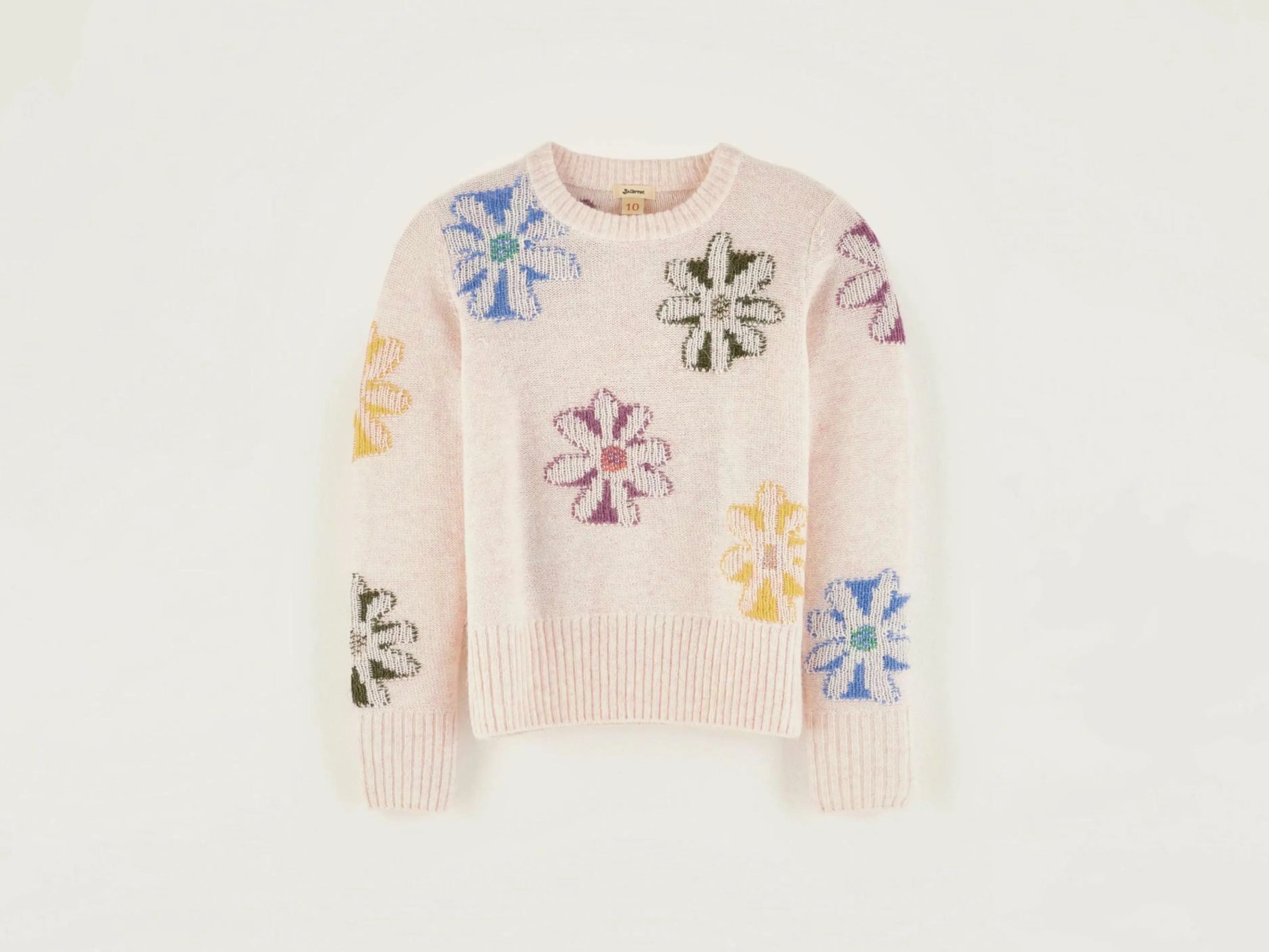 Mailles-Bellerose Pull Col Rond Dioflo