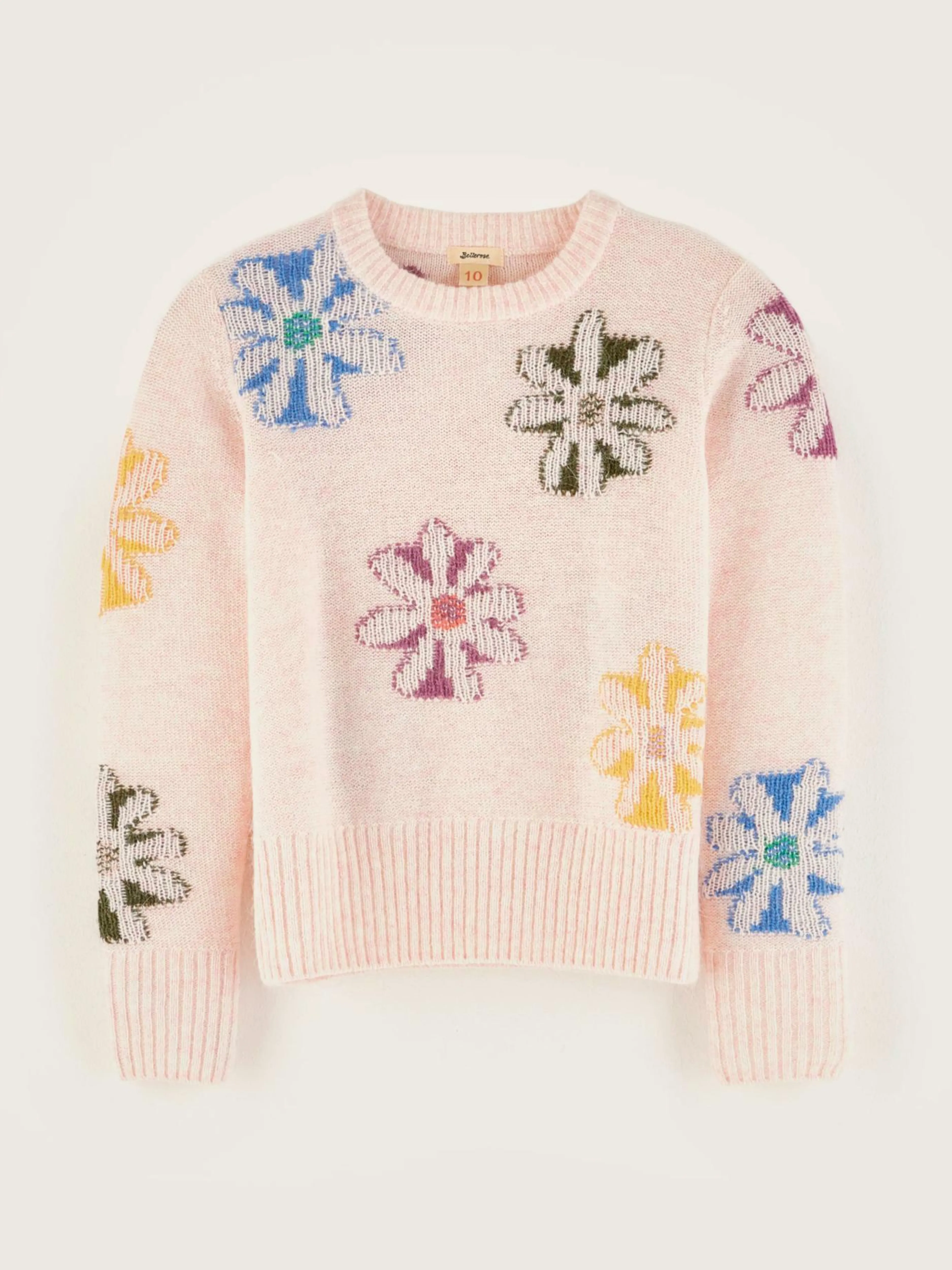 Mailles-Bellerose Pull Col Rond Dioflo