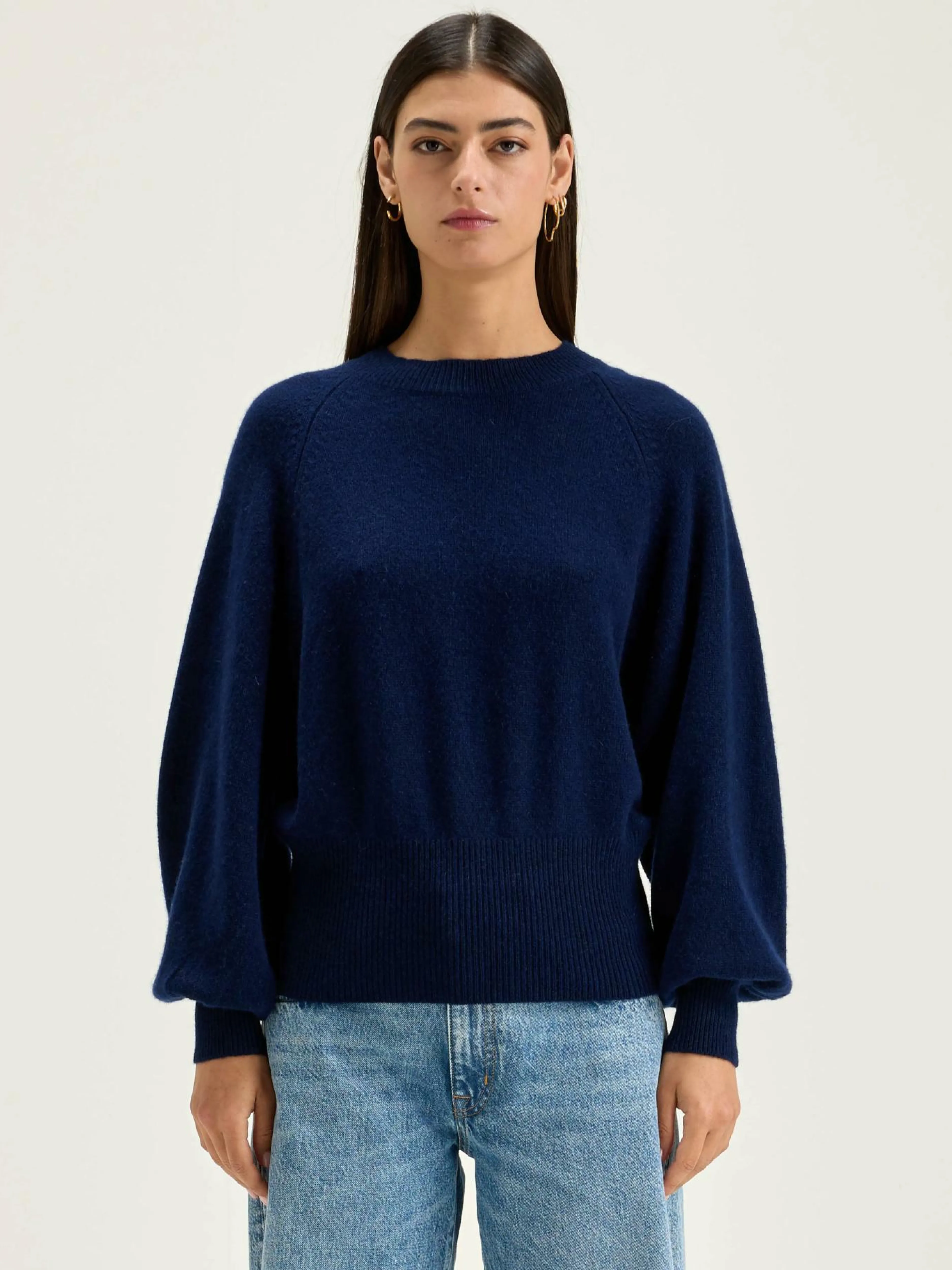 Mailles-Bellerose Pull Col Rond Ganto Naval