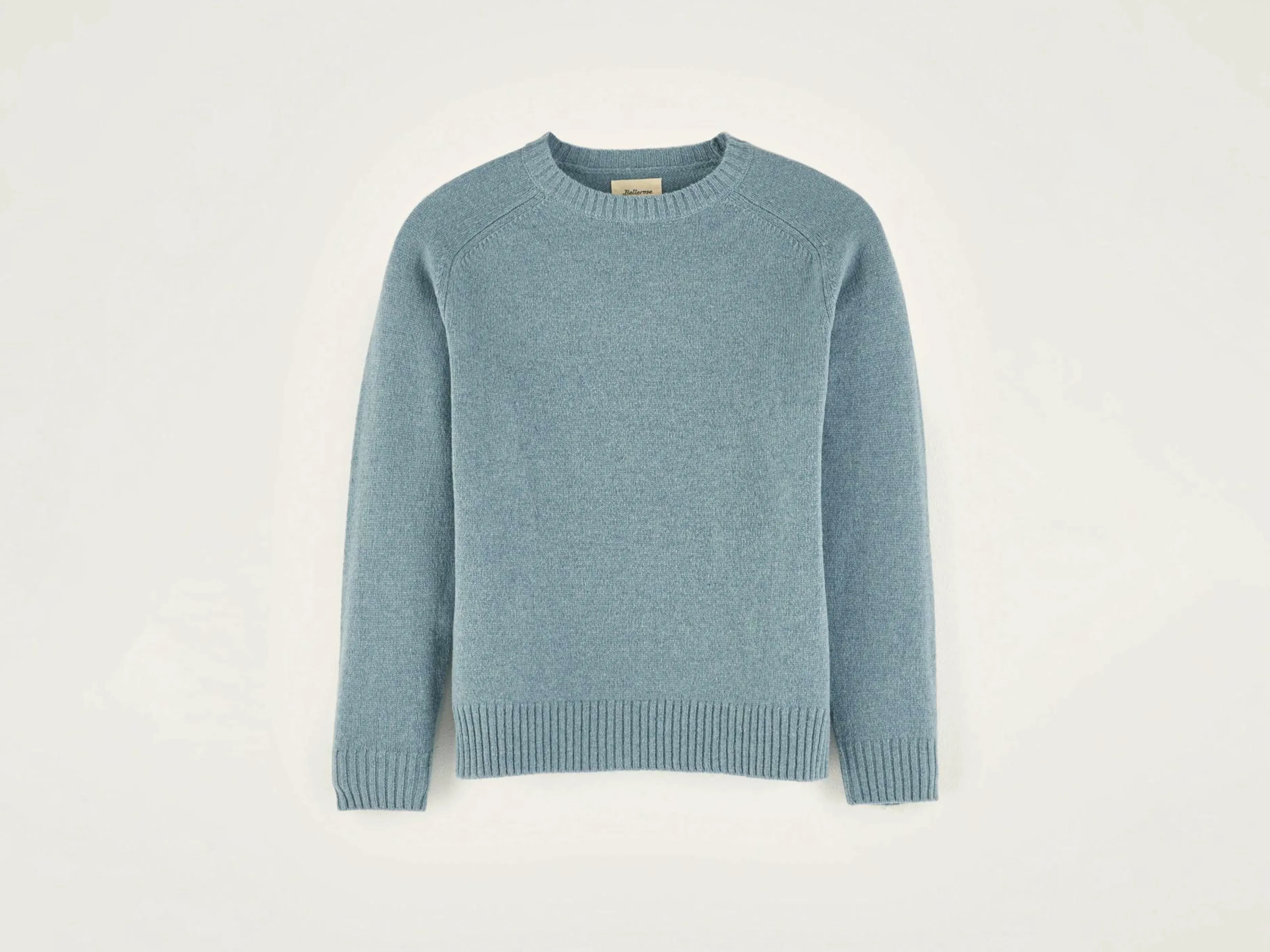Mailles-Bellerose Pull Col Rond Gatu Blue eyes