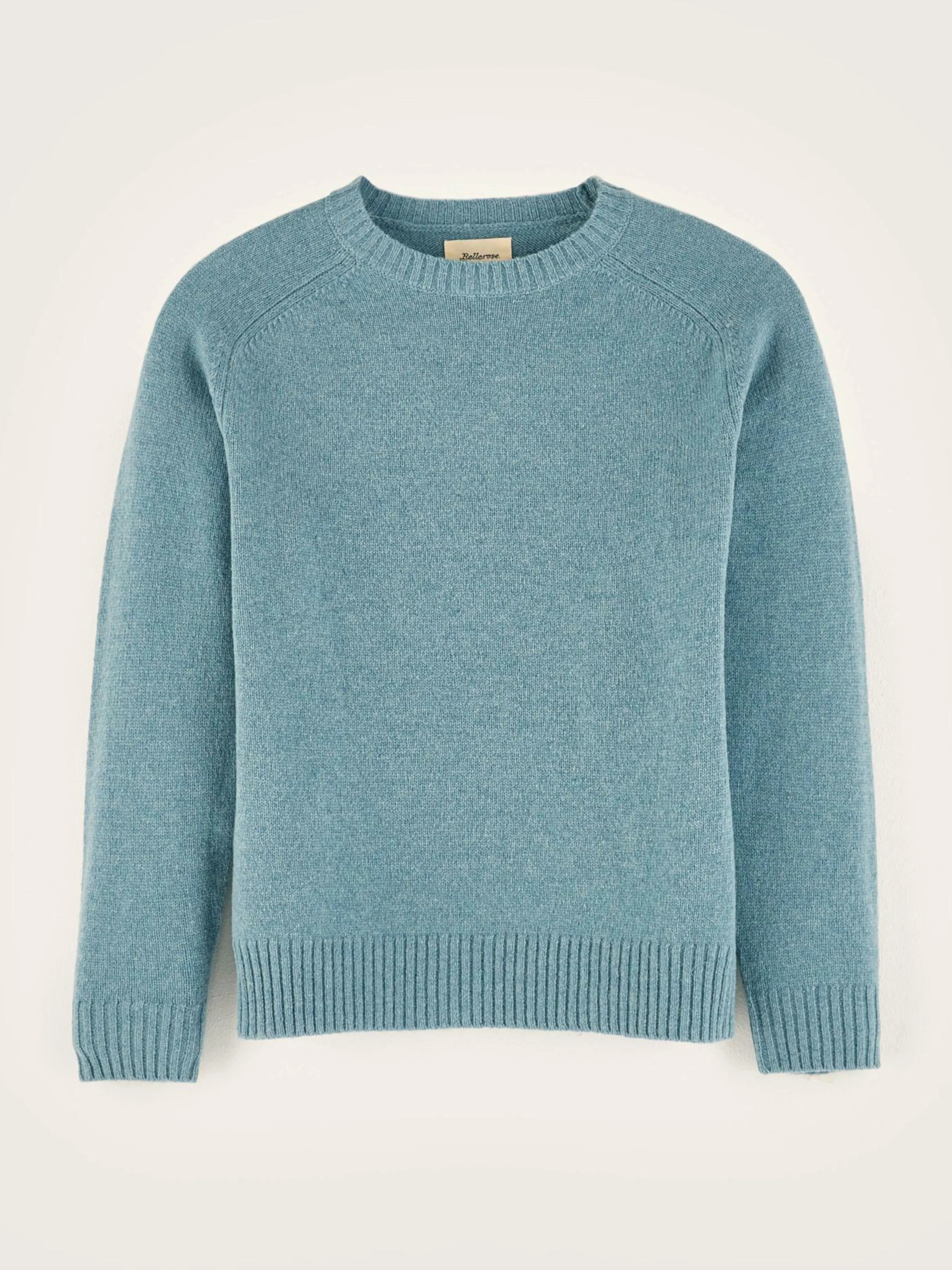 Mailles-Bellerose Pull Col Rond Gatu Blue eyes