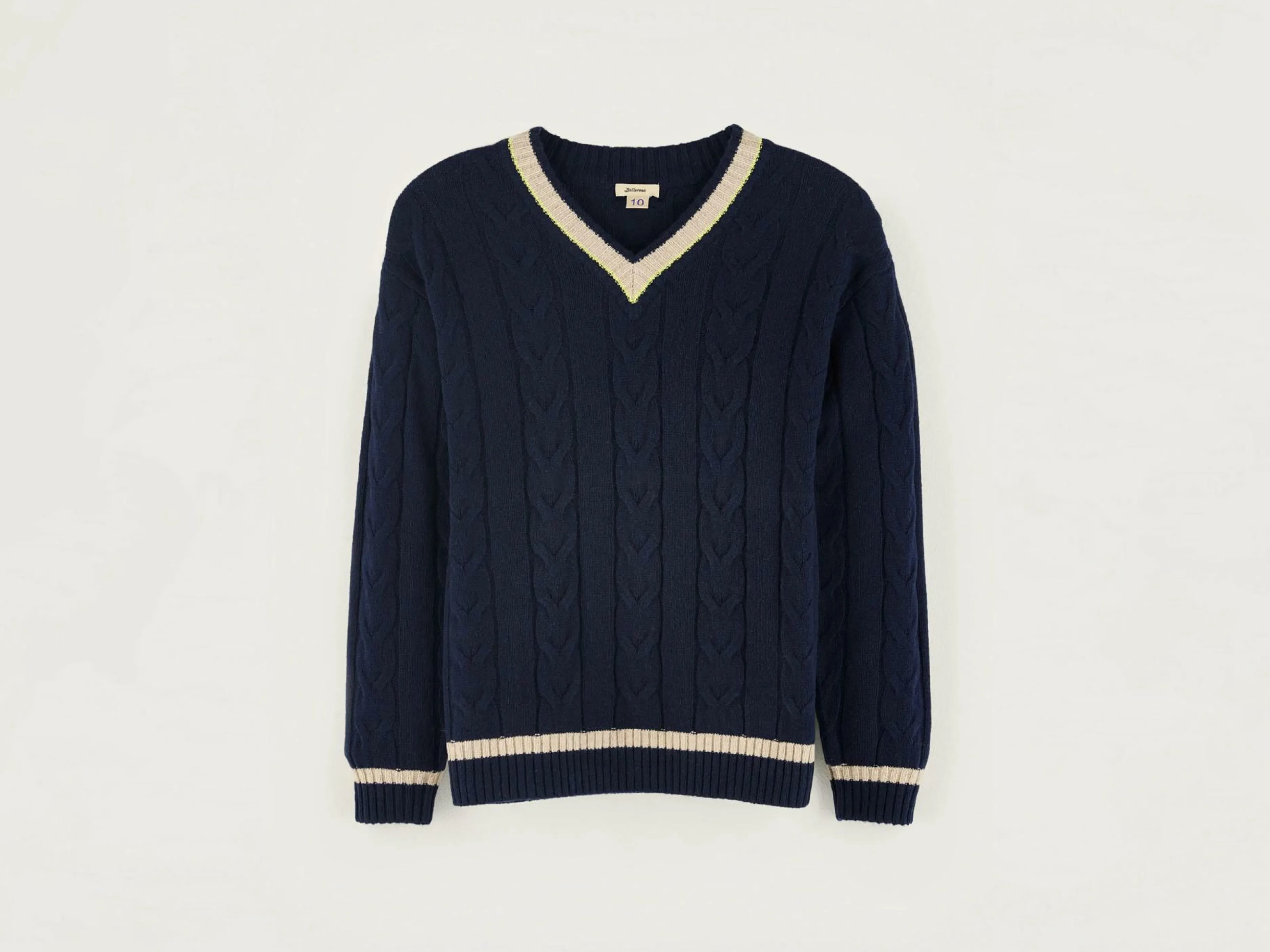 Mailles-Bellerose Pull Col Rond Giman