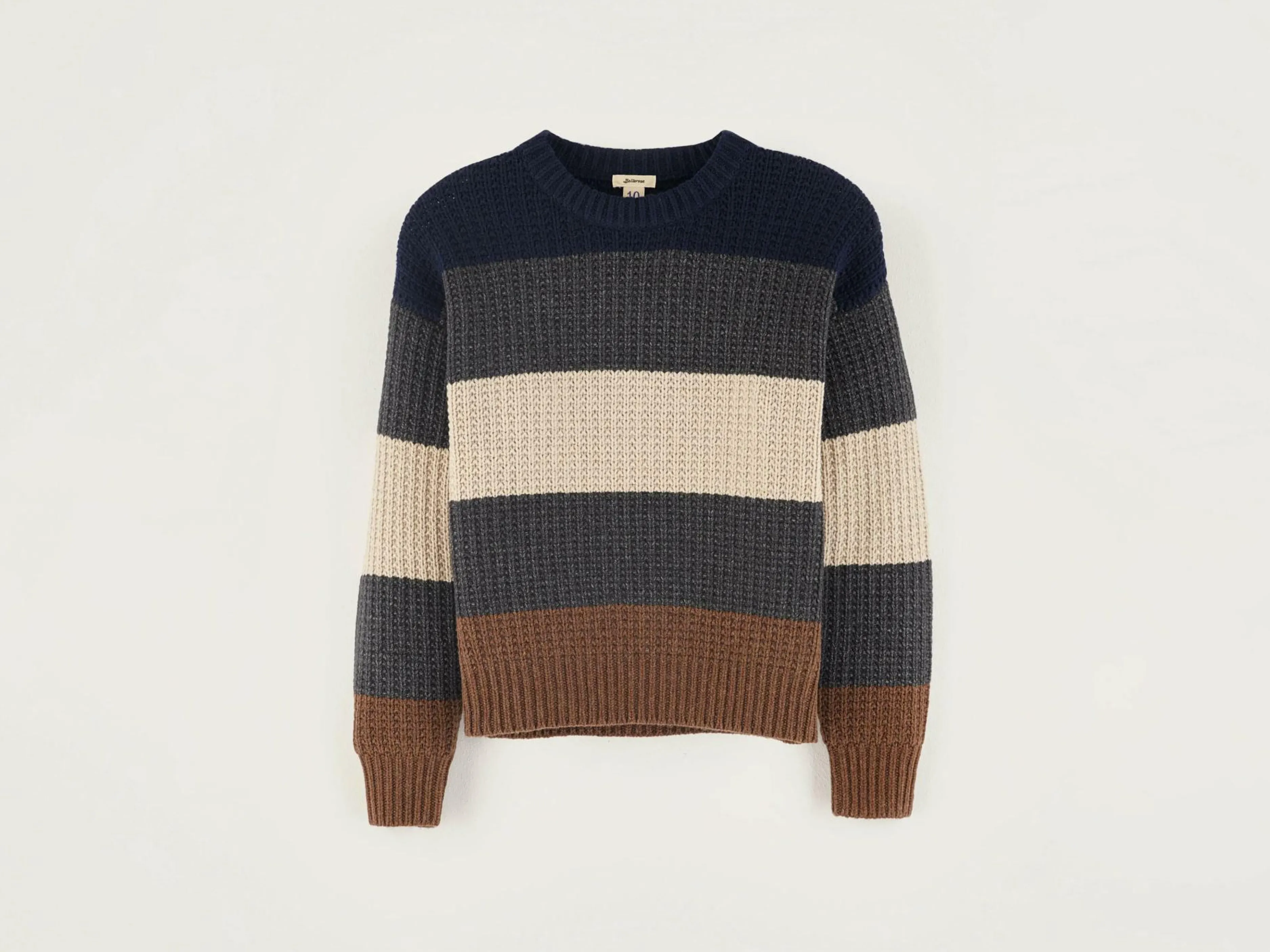 Mailles-Bellerose Pull Col Rond Giman