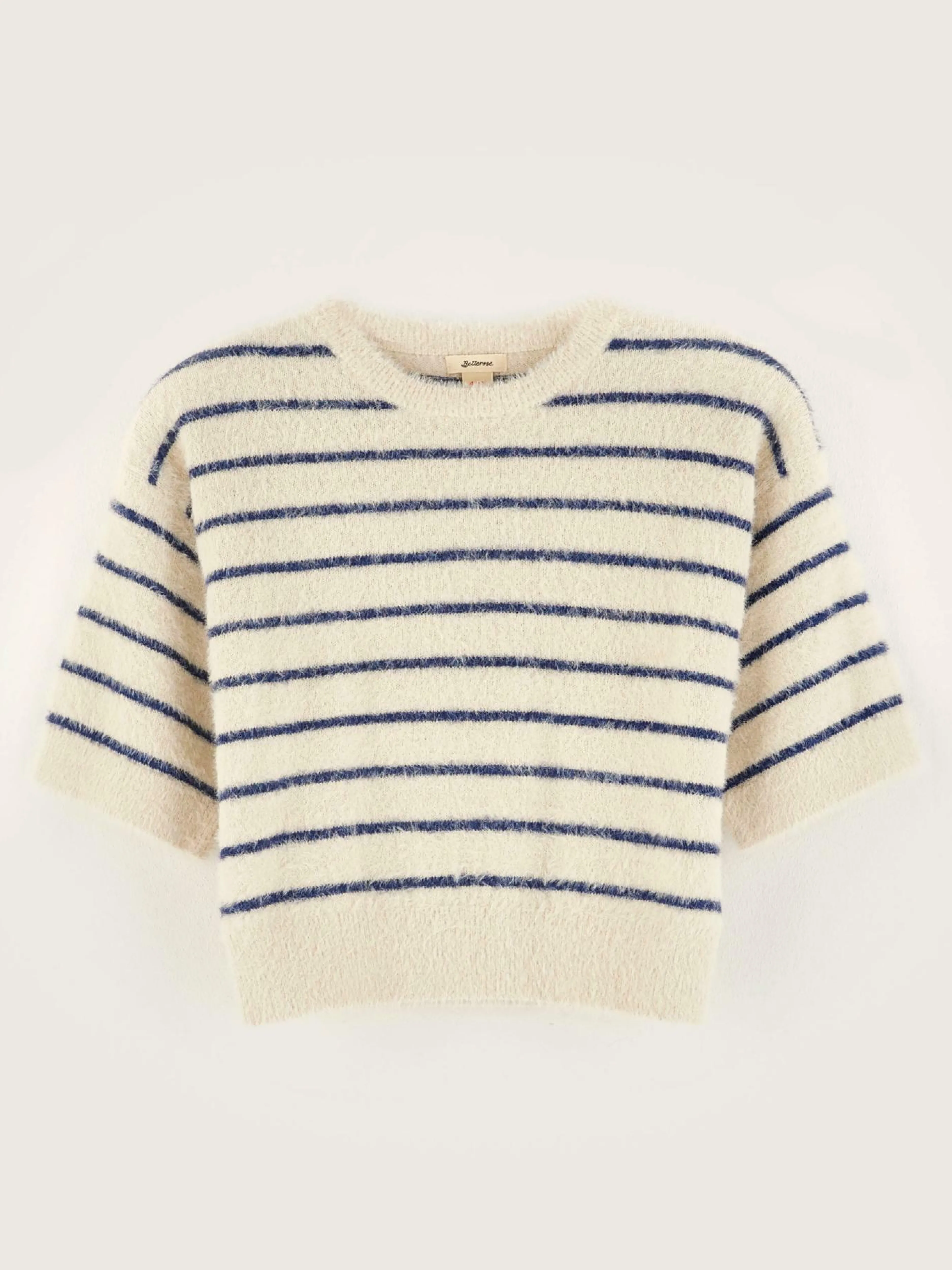 Mailles-Bellerose Pull Cropped Golare