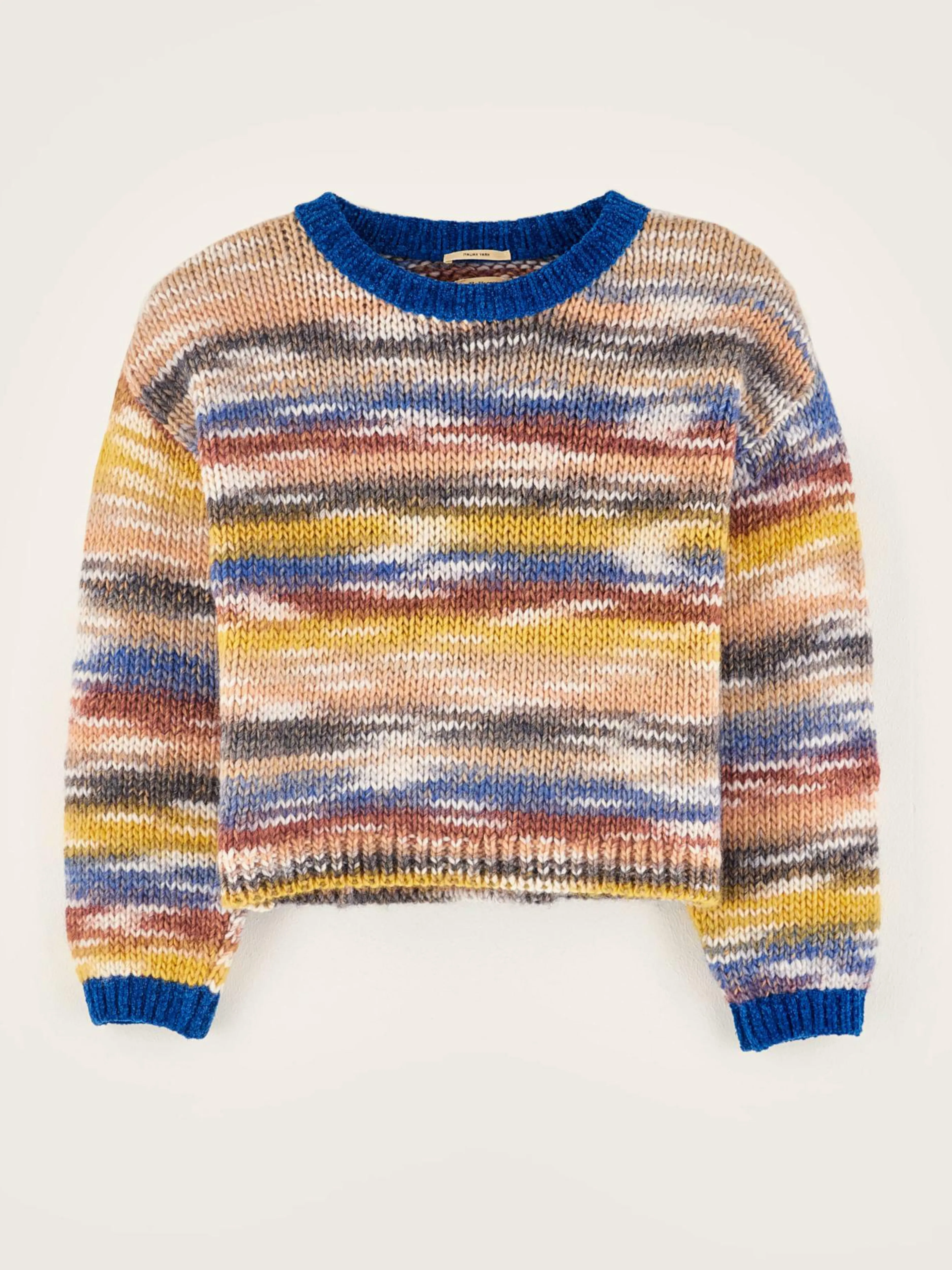 Mailles-Bellerose Pull Cropped Lof