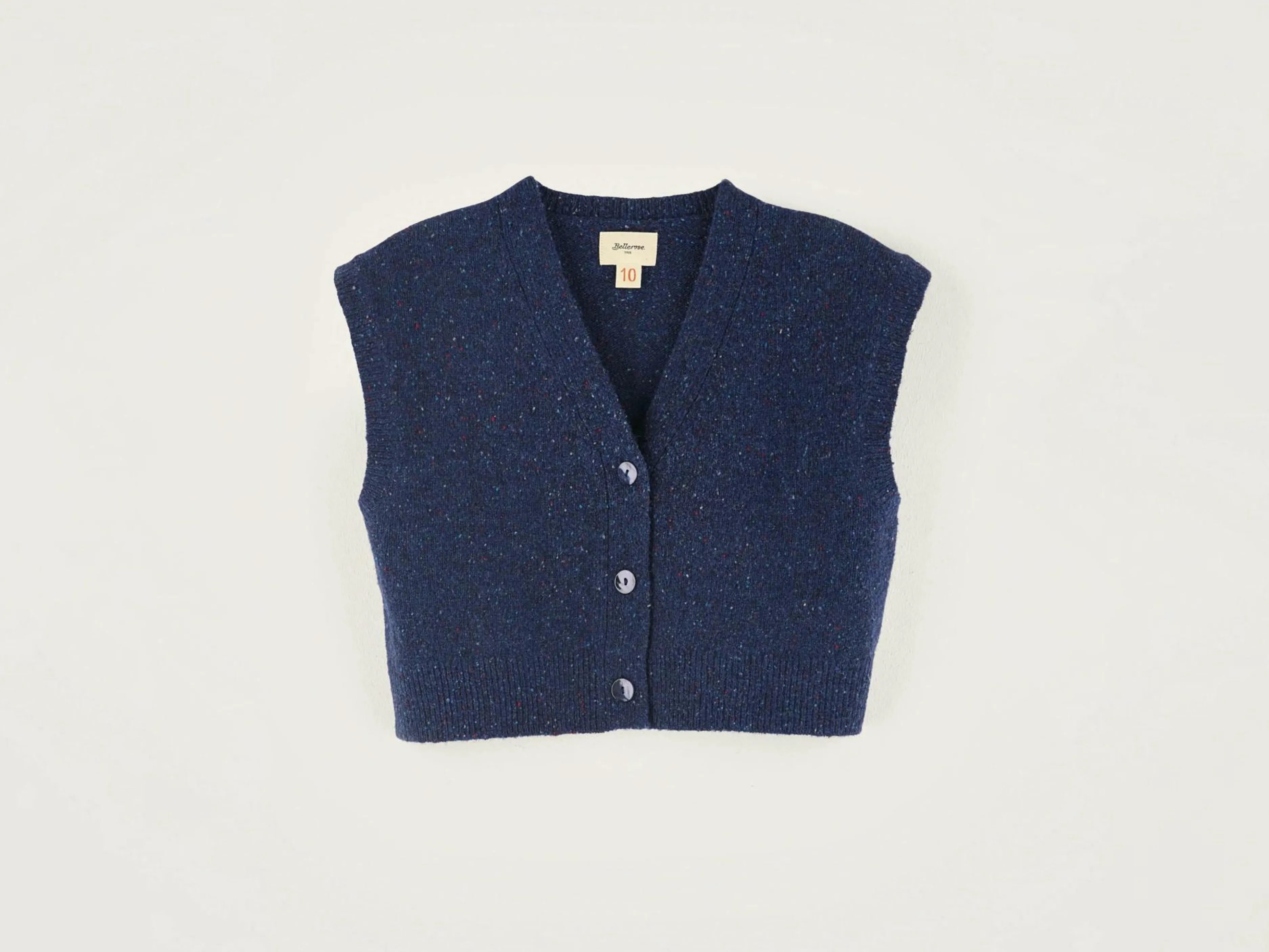 Mailles-Bellerose Pull Sans Manches Gasmy America