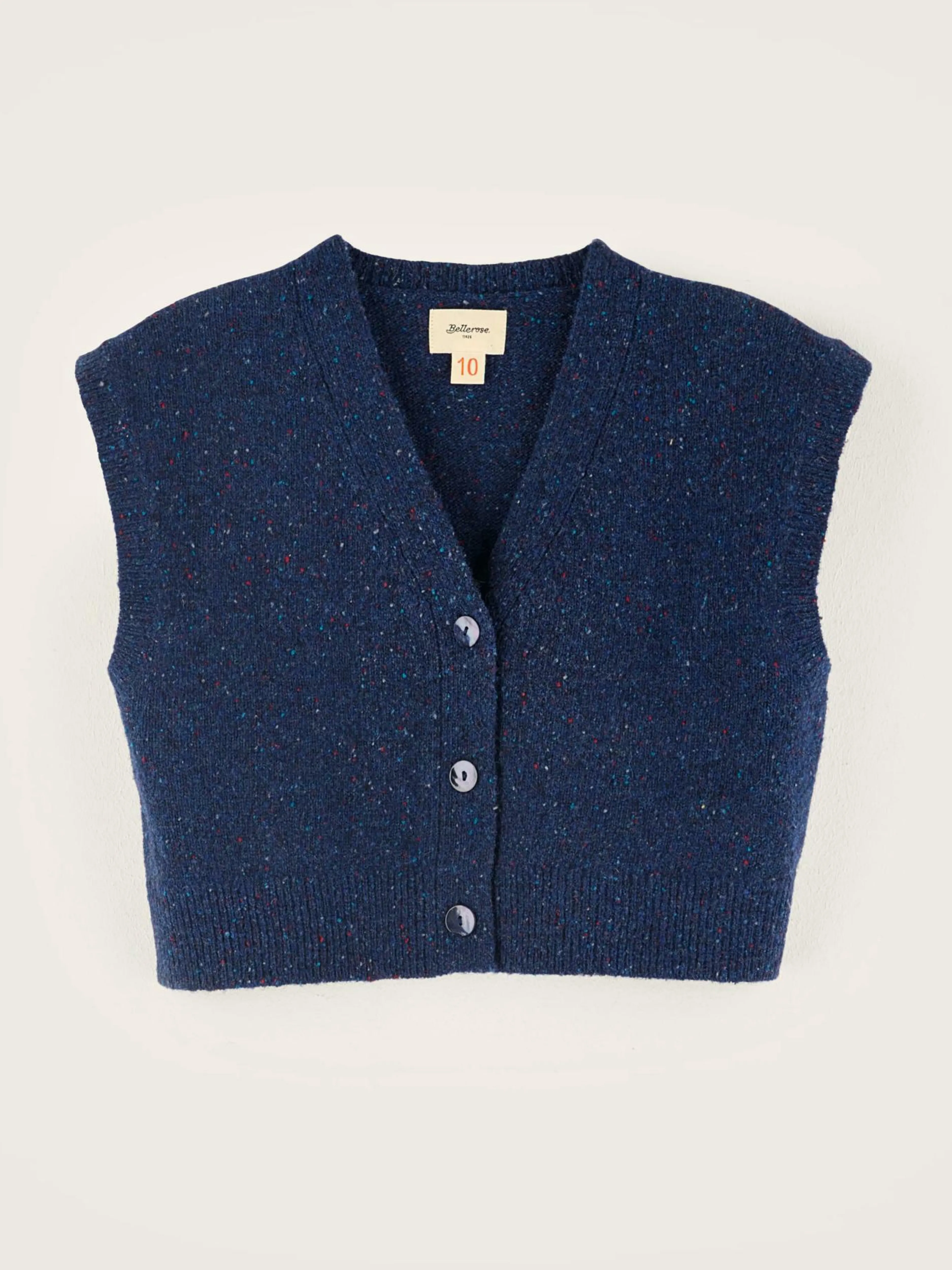 Mailles-Bellerose Pull Sans Manches Gasmy America