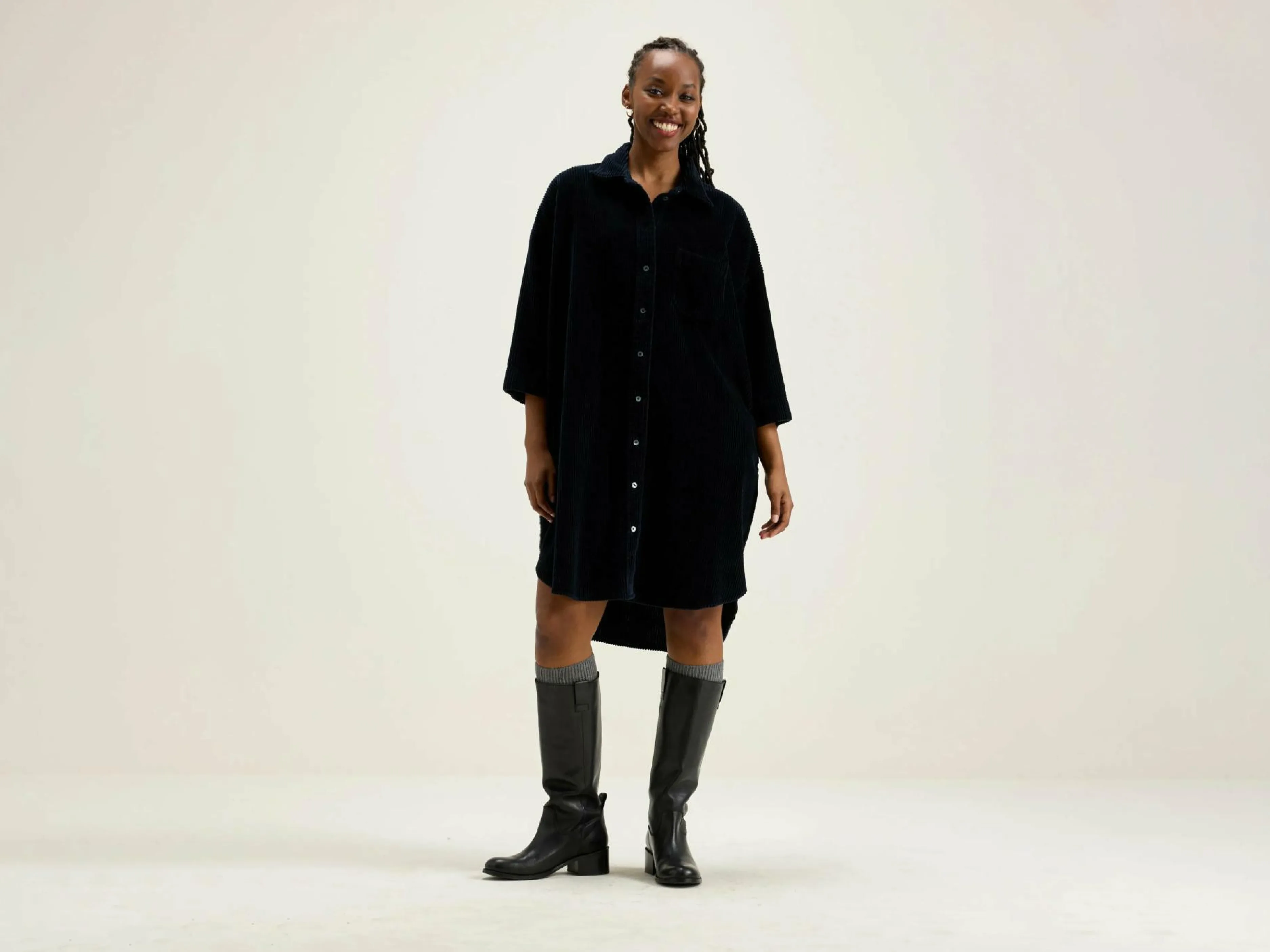 Robes-Bellerose Robe Chemise Gladys America