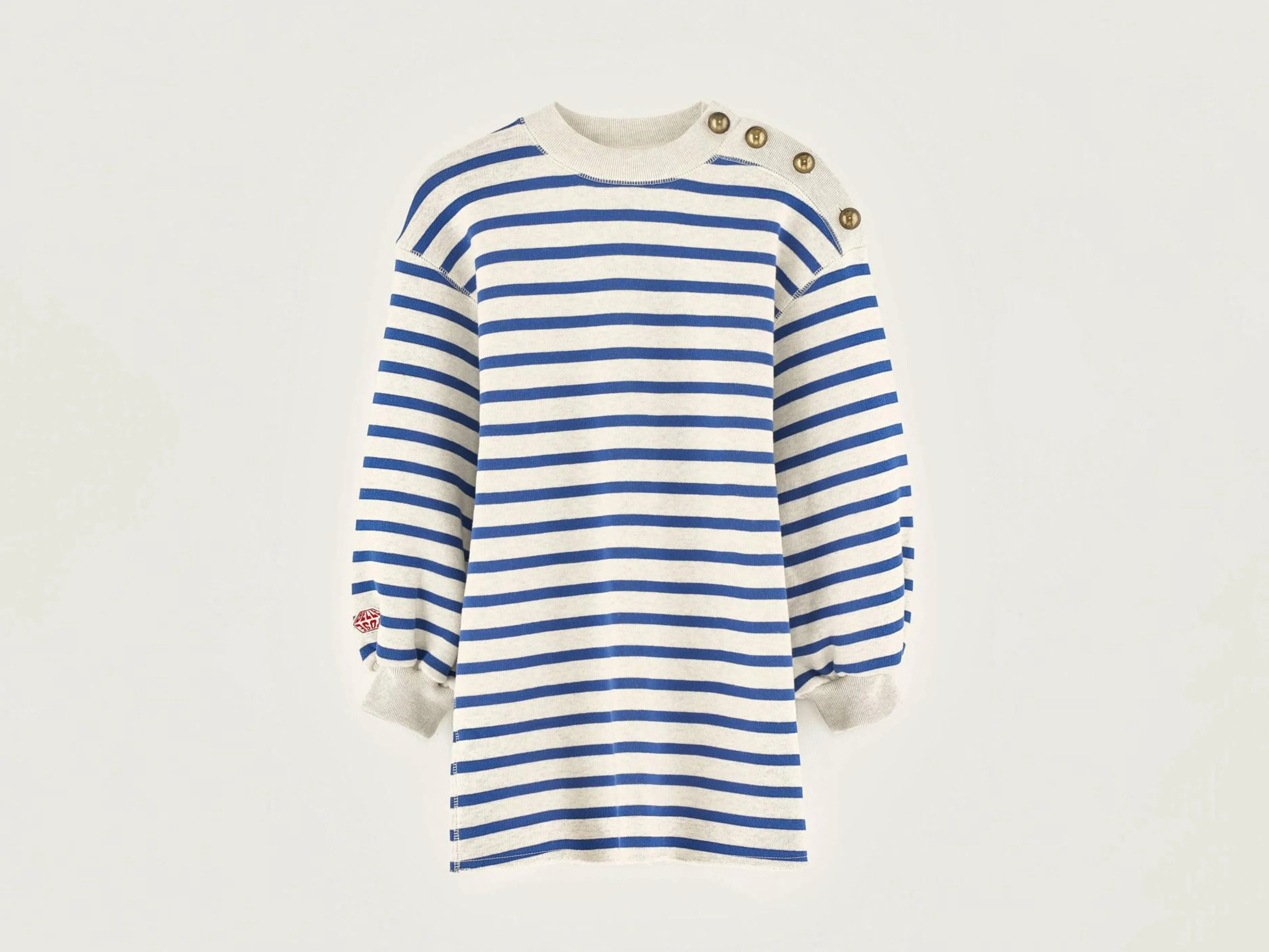 Robes-Bellerose Robe En Jersey Francy Ice / Worker