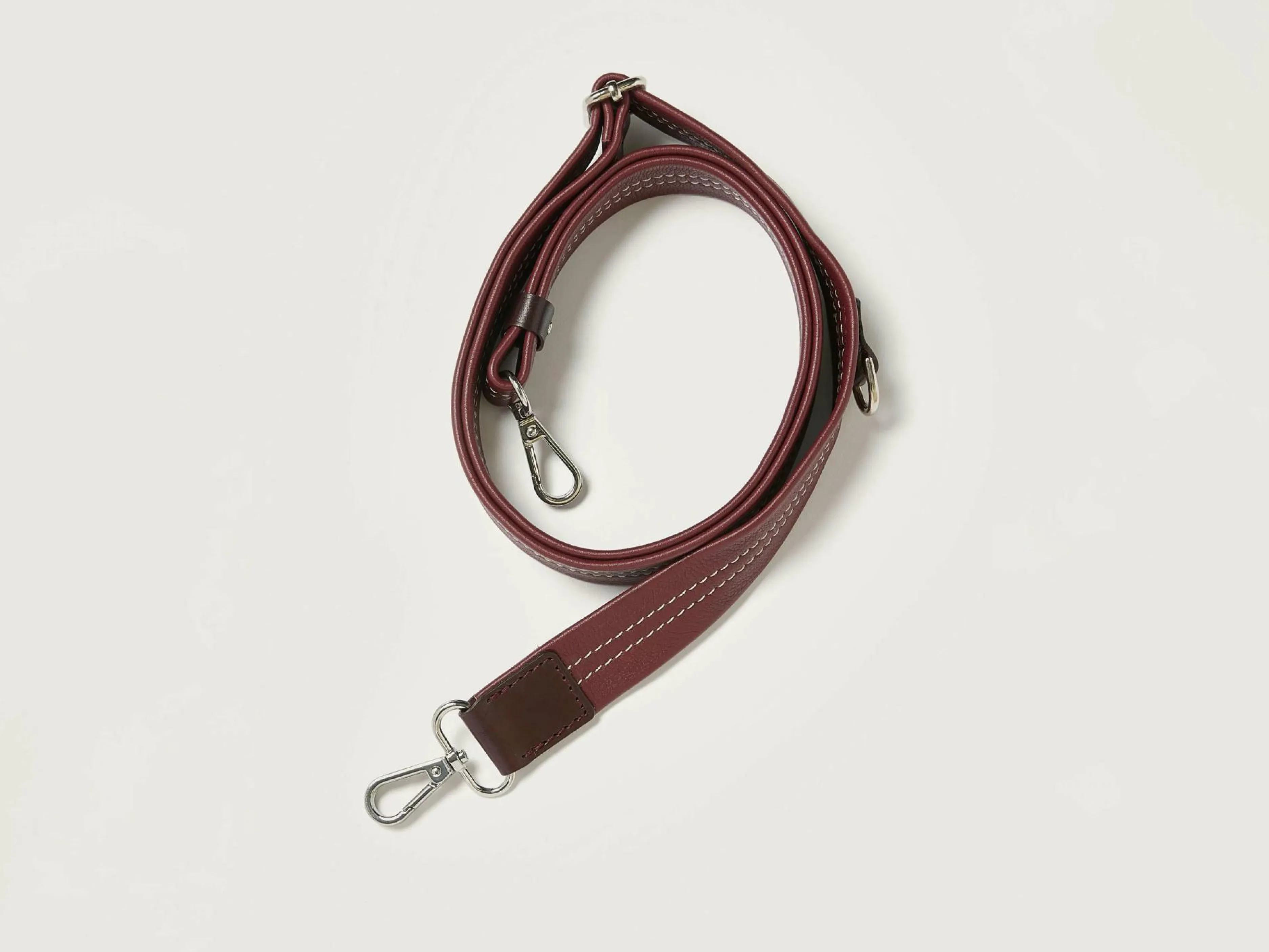 Petites Maroquineries-Bellerose Sangle En Cuir Ajustable Sogo Bordeaux