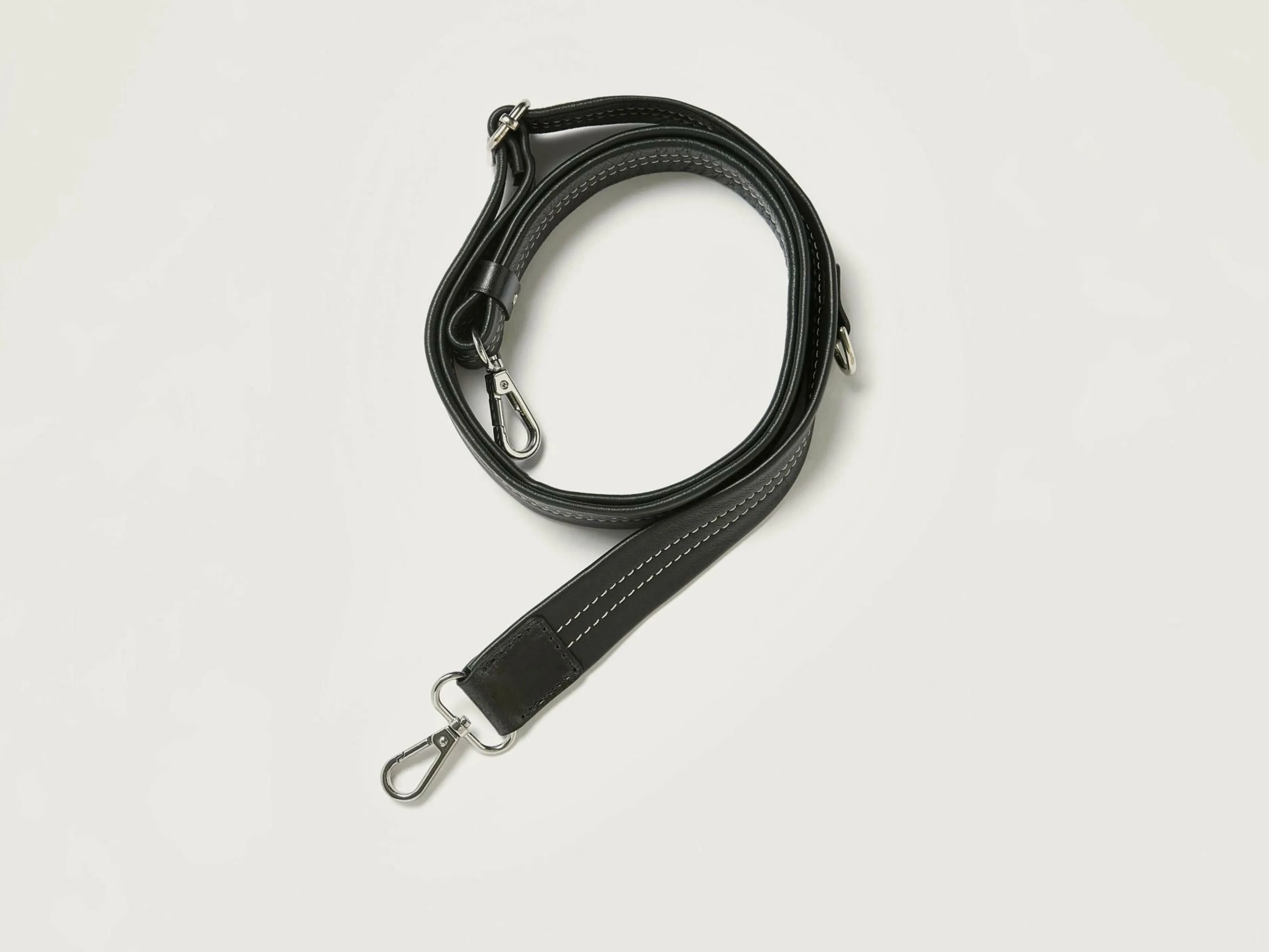 Petites Maroquineries-Bellerose Sangle En Cuir Ajustable Sogo Black
