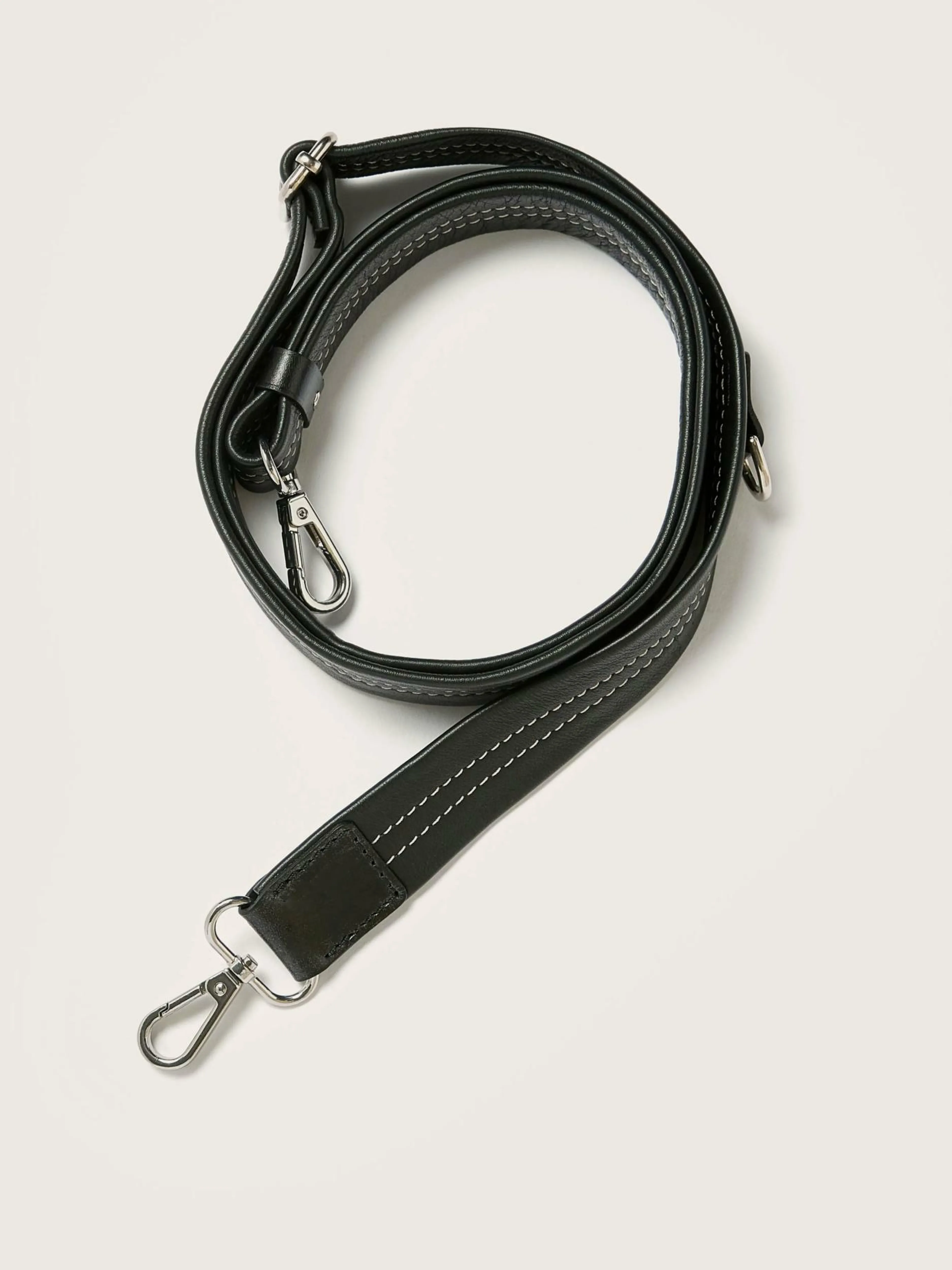 Petites Maroquineries-Bellerose Sangle En Cuir Ajustable Sogo Black