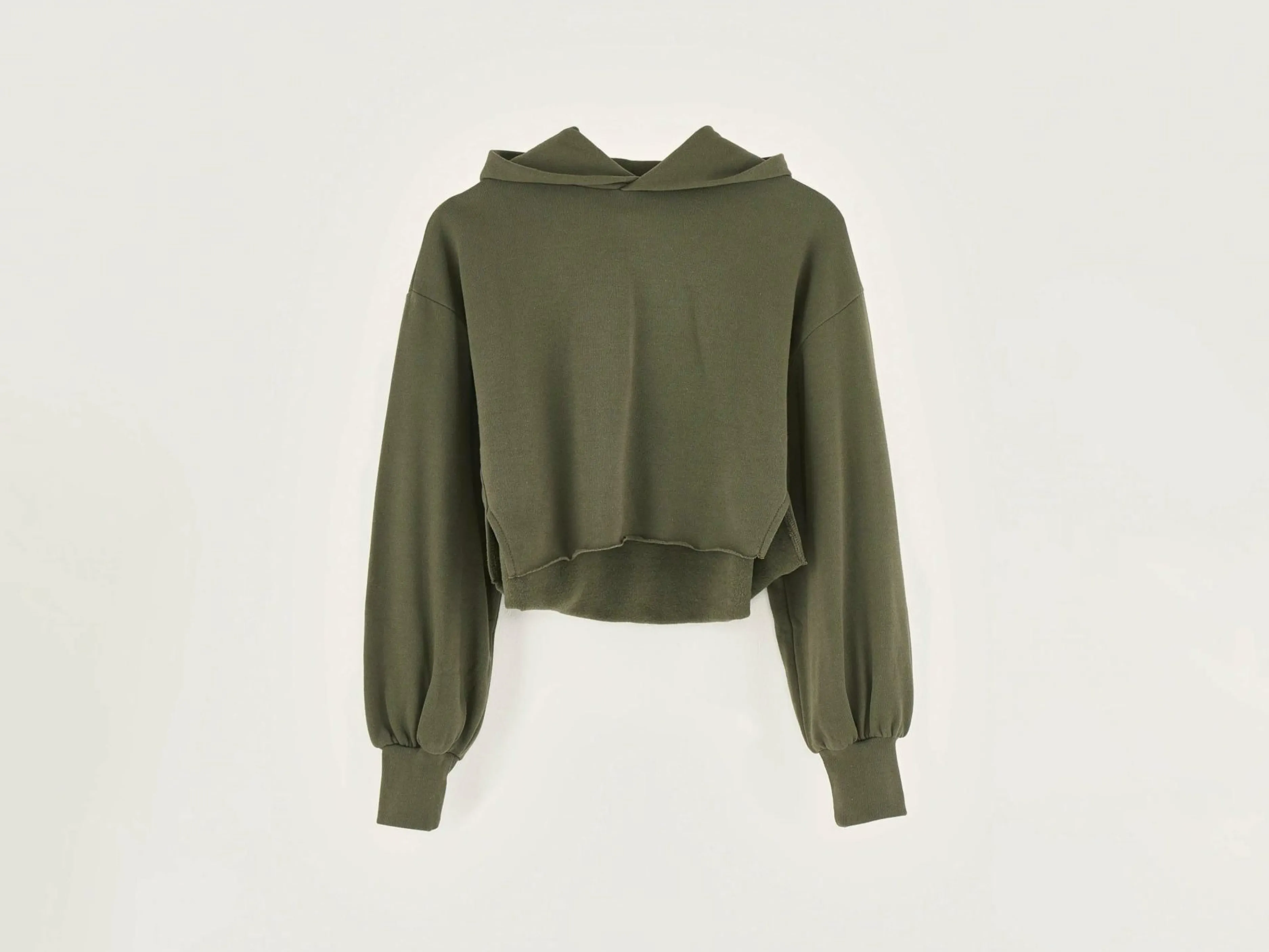Sweatshirts-Bellerose Sweatshirt à Capuche Felico Moss