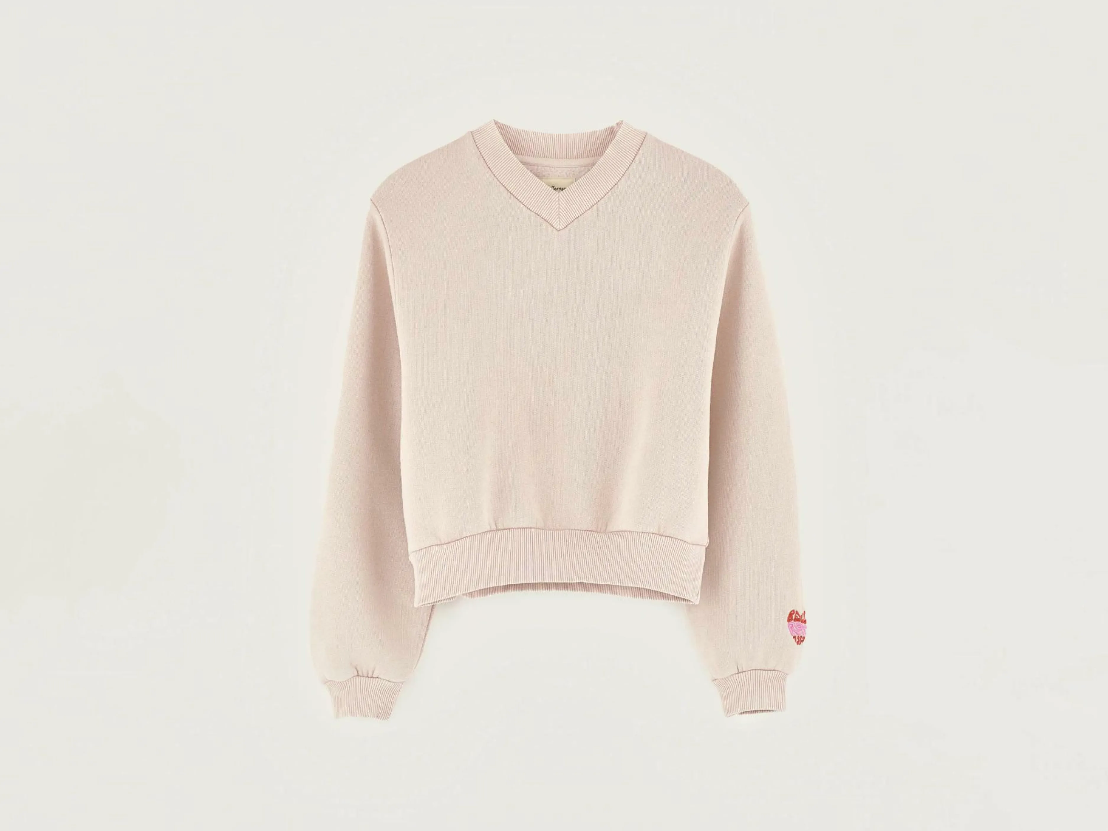 Sweatshirts-Bellerose Sweatshirt Col En V Febie Misty