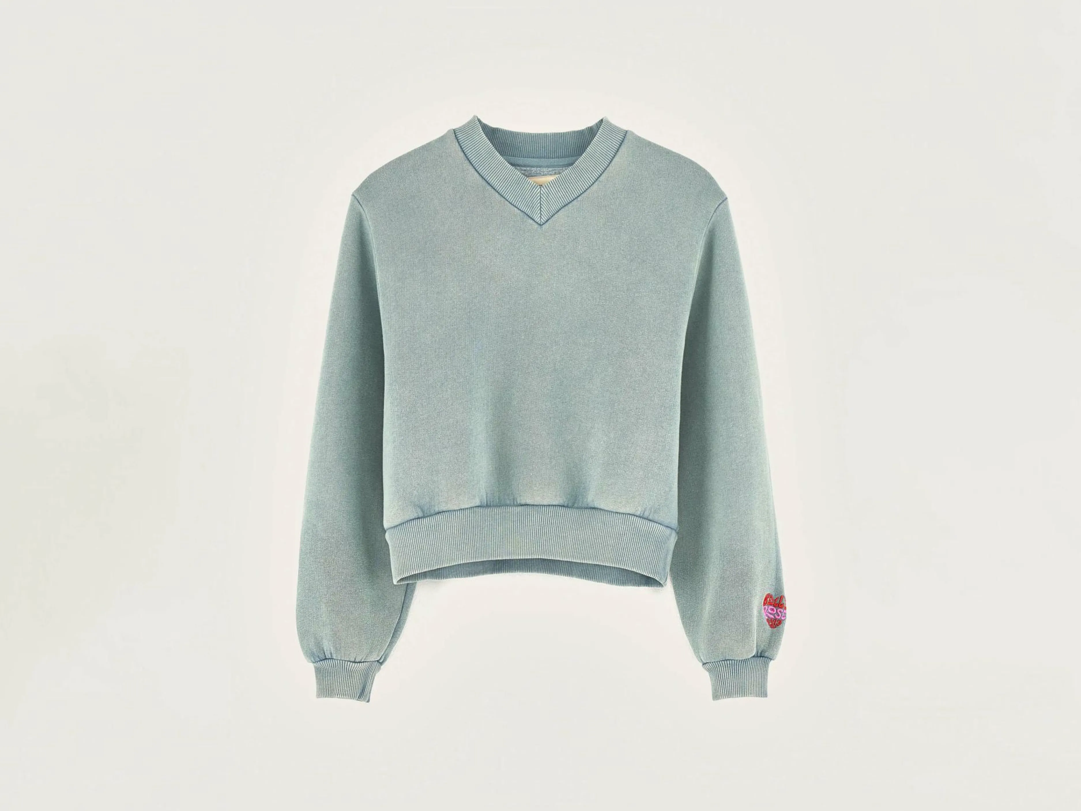 Sweatshirts-Bellerose Sweatshirt Col En V Febie Hydro