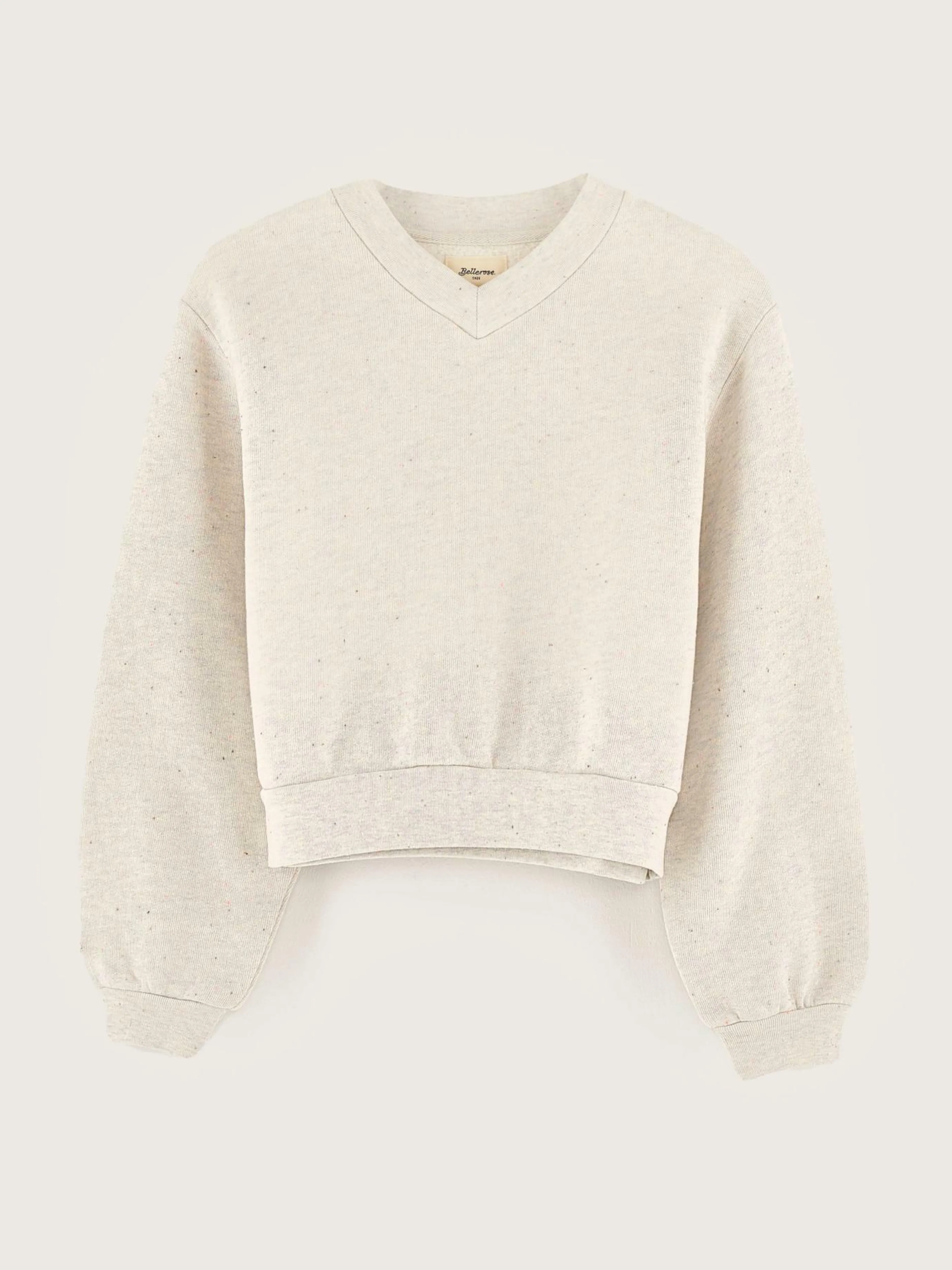Sweatshirts-Bellerose Sweatshirt Col En V Febie Multicolor