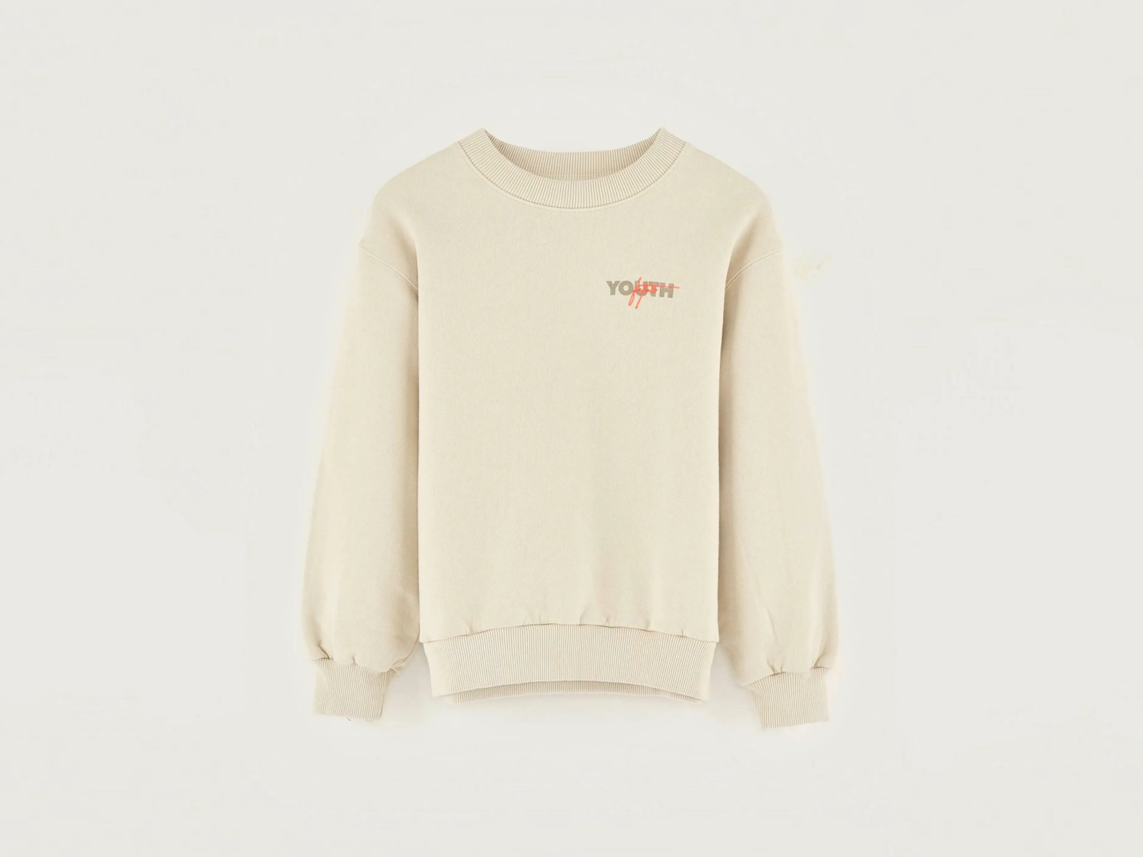 Sweatshirts-Bellerose Sweatshirt Col Rond Chami Sugarcane
