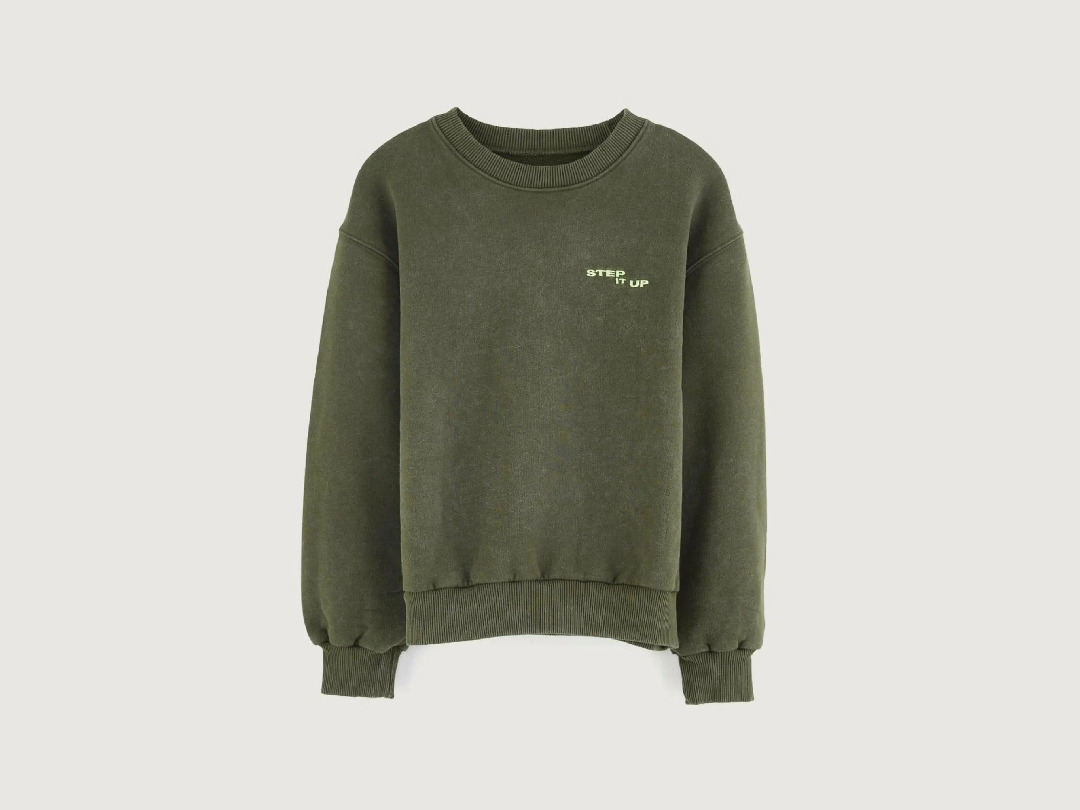Sweatshirts-Bellerose Sweatshirt Col Rond Chami Moss