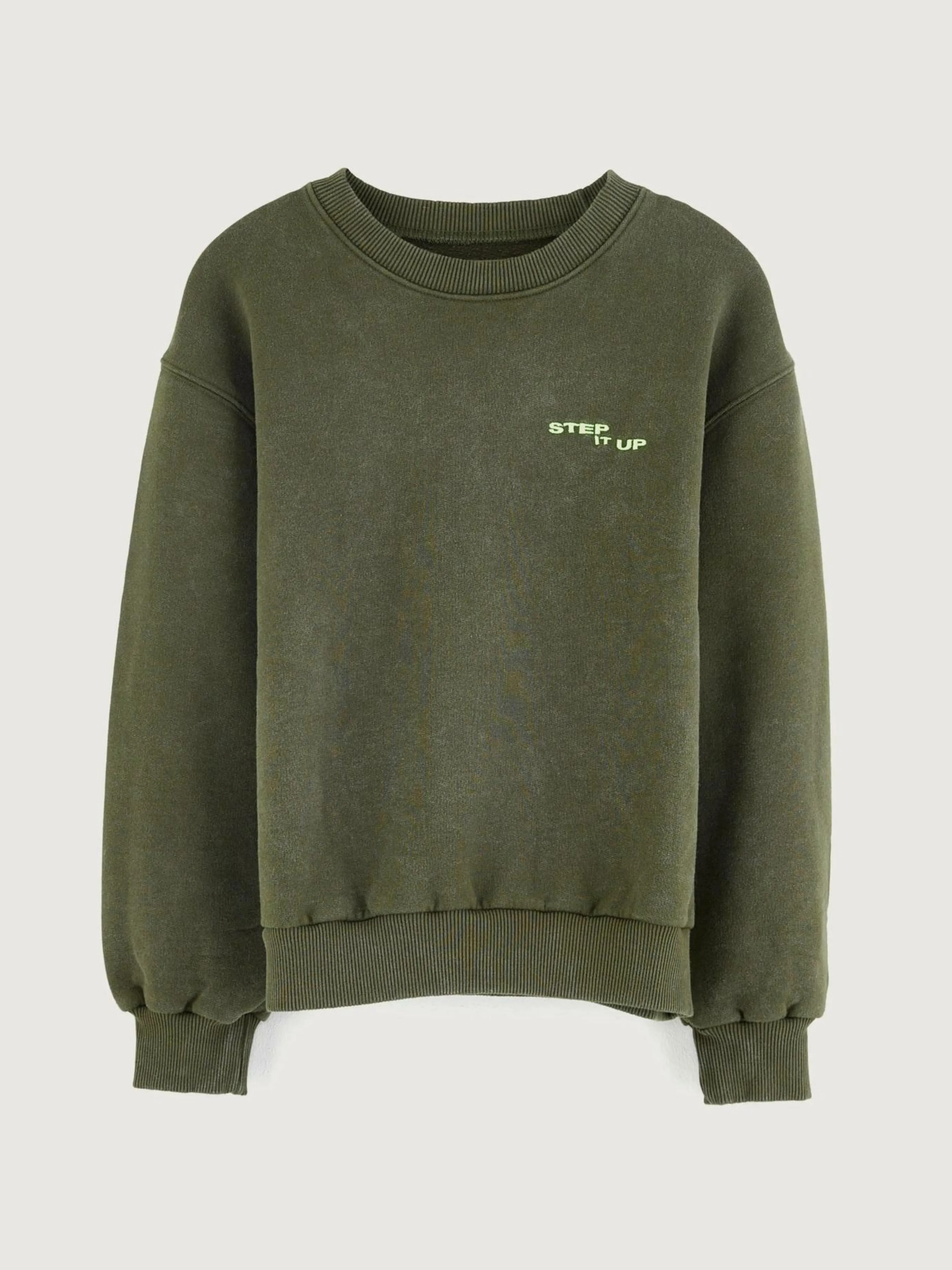 Sweatshirts-Bellerose Sweatshirt Col Rond Chami Moss