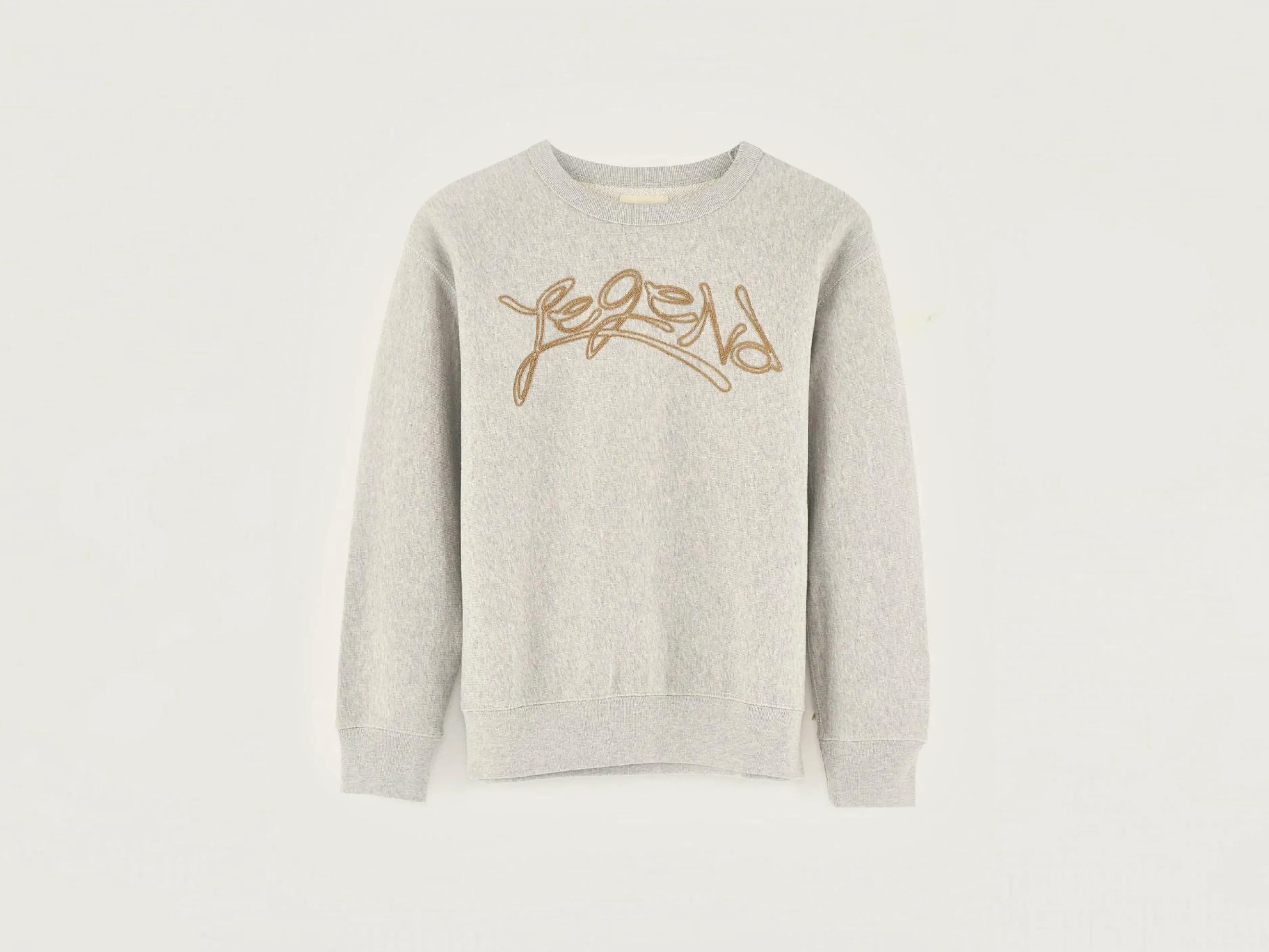Sweatshirts-Bellerose Sweatshirt Col Rond Fago Heather grey