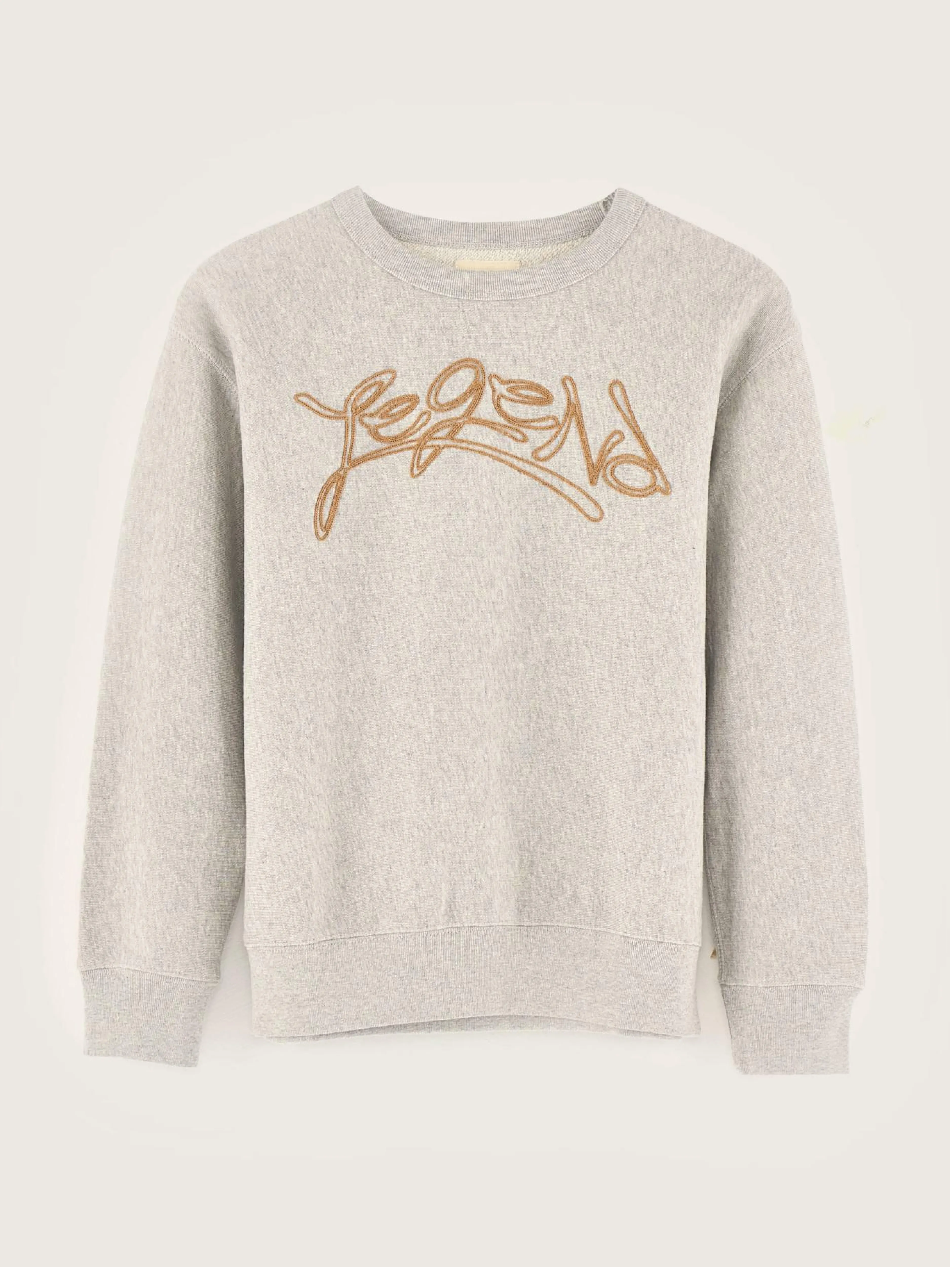 Sweatshirts-Bellerose Sweatshirt Col Rond Fago Heather grey