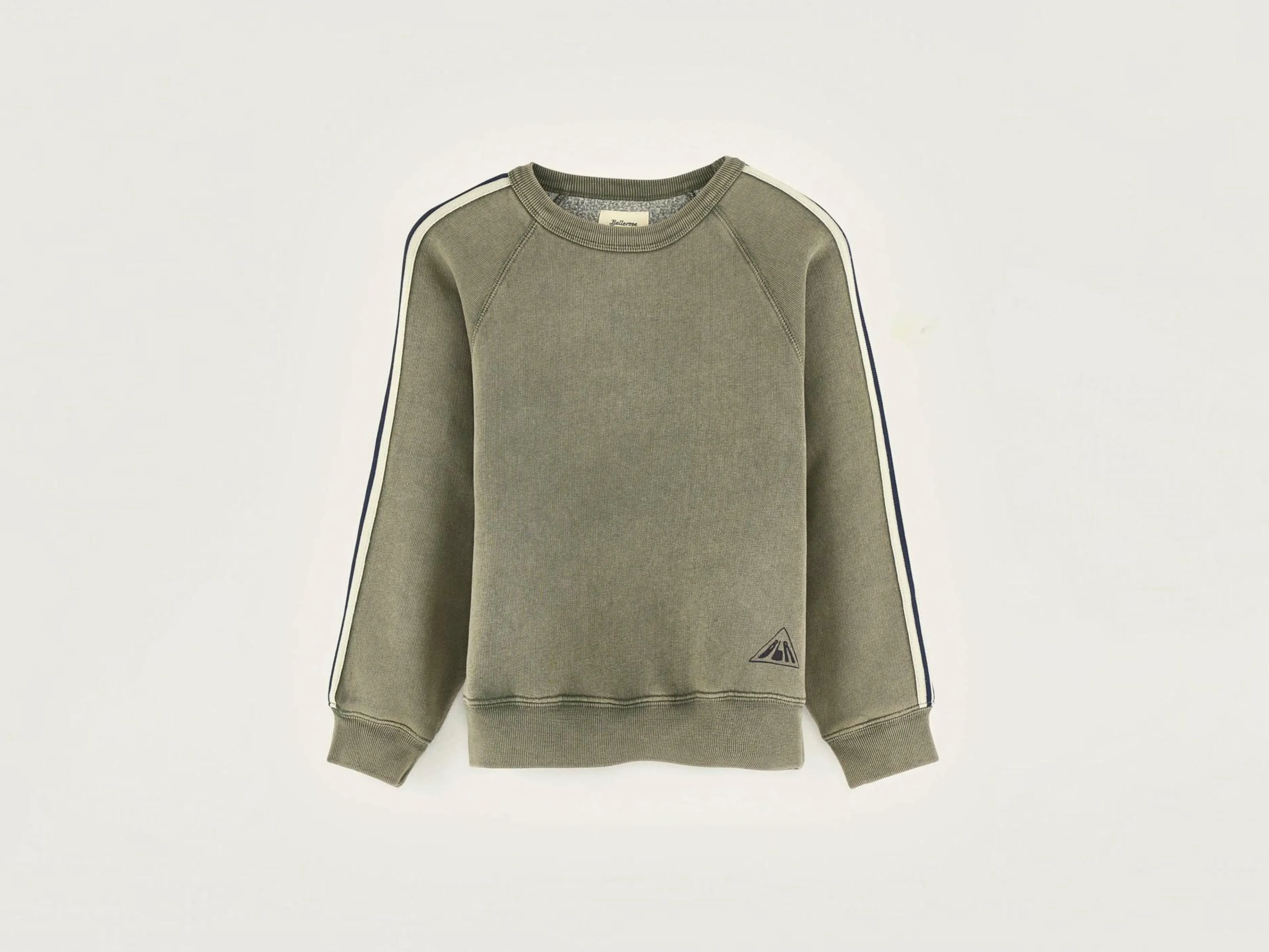 Sweatshirts-Bellerose Sweatshirt Col Rond Fagoso Moss
