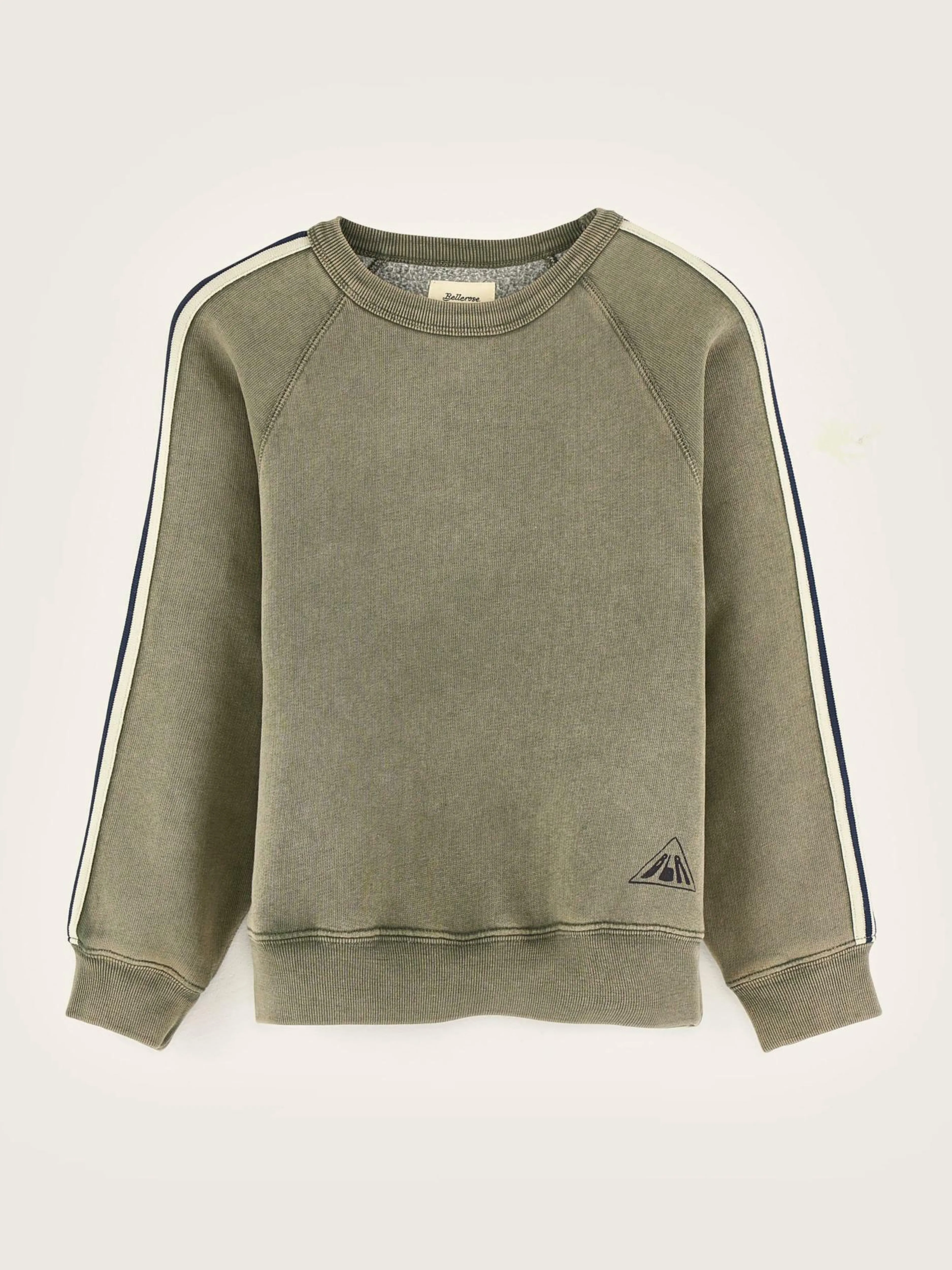 Sweatshirts-Bellerose Sweatshirt Col Rond Fagoso Moss