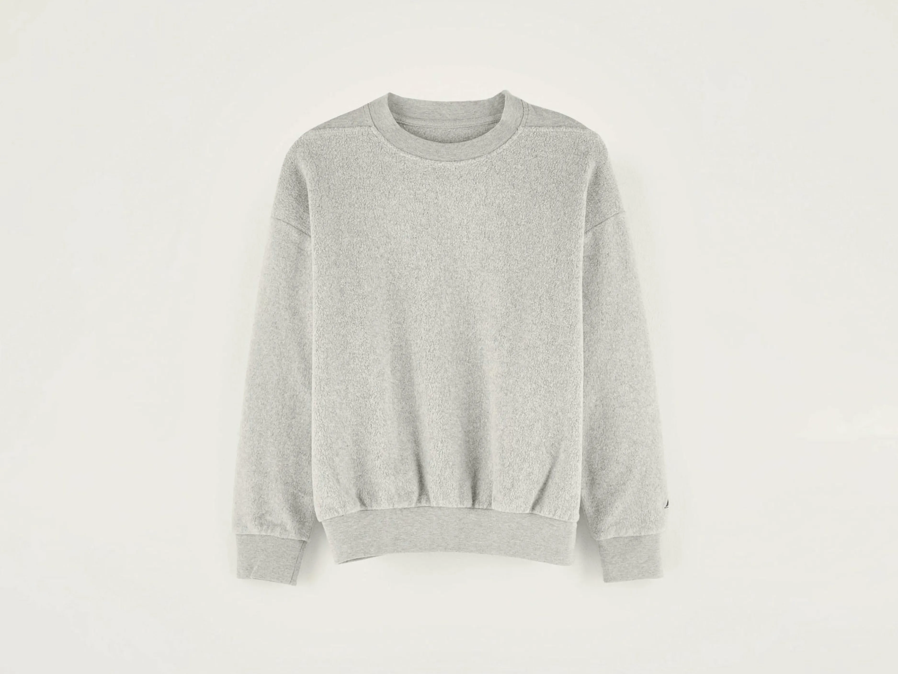 Sweatshirts-Bellerose Sweatshirt Col Rond Mark Heather grey