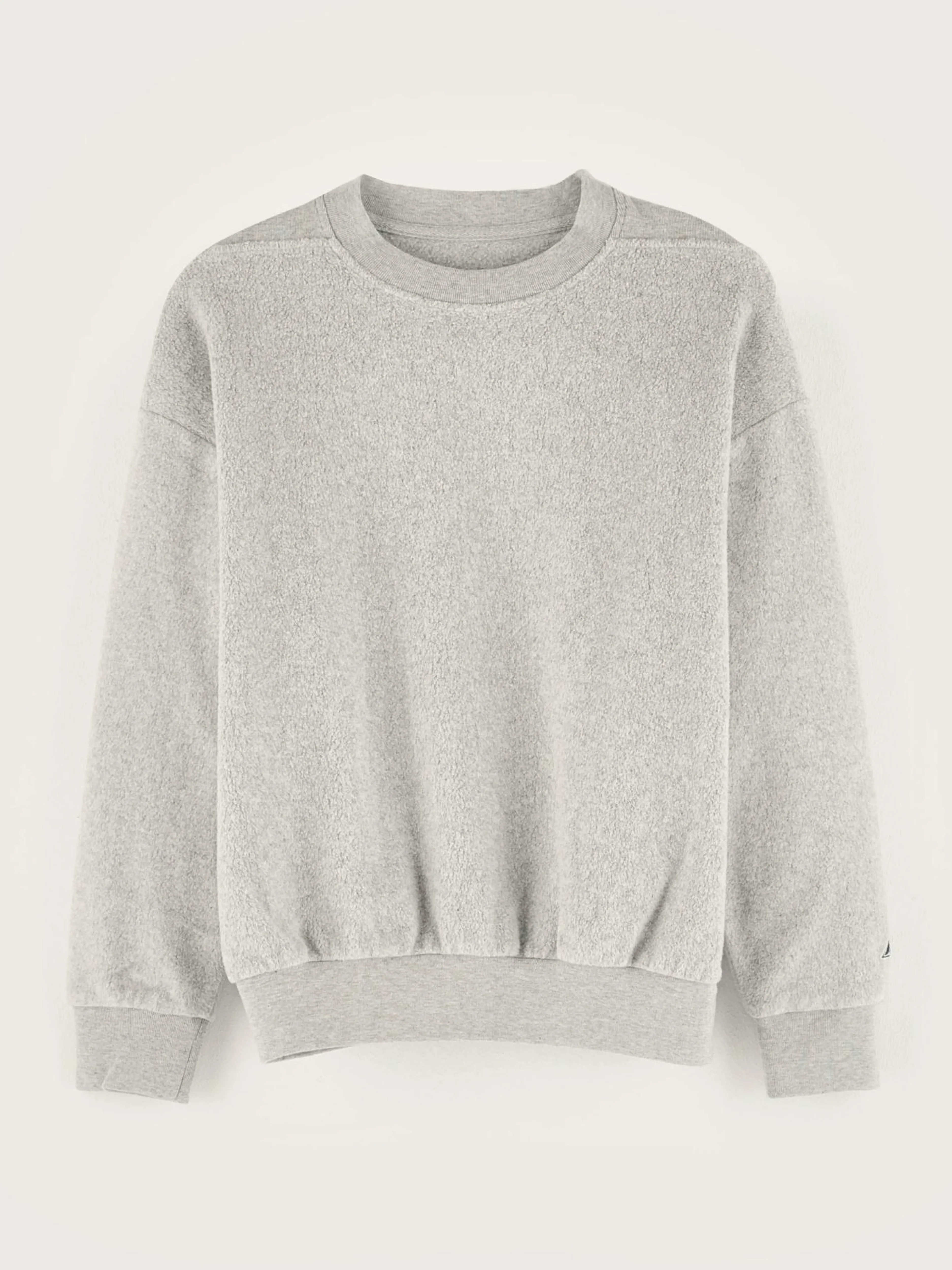 Sweatshirts-Bellerose Sweatshirt Col Rond Mark Heather grey