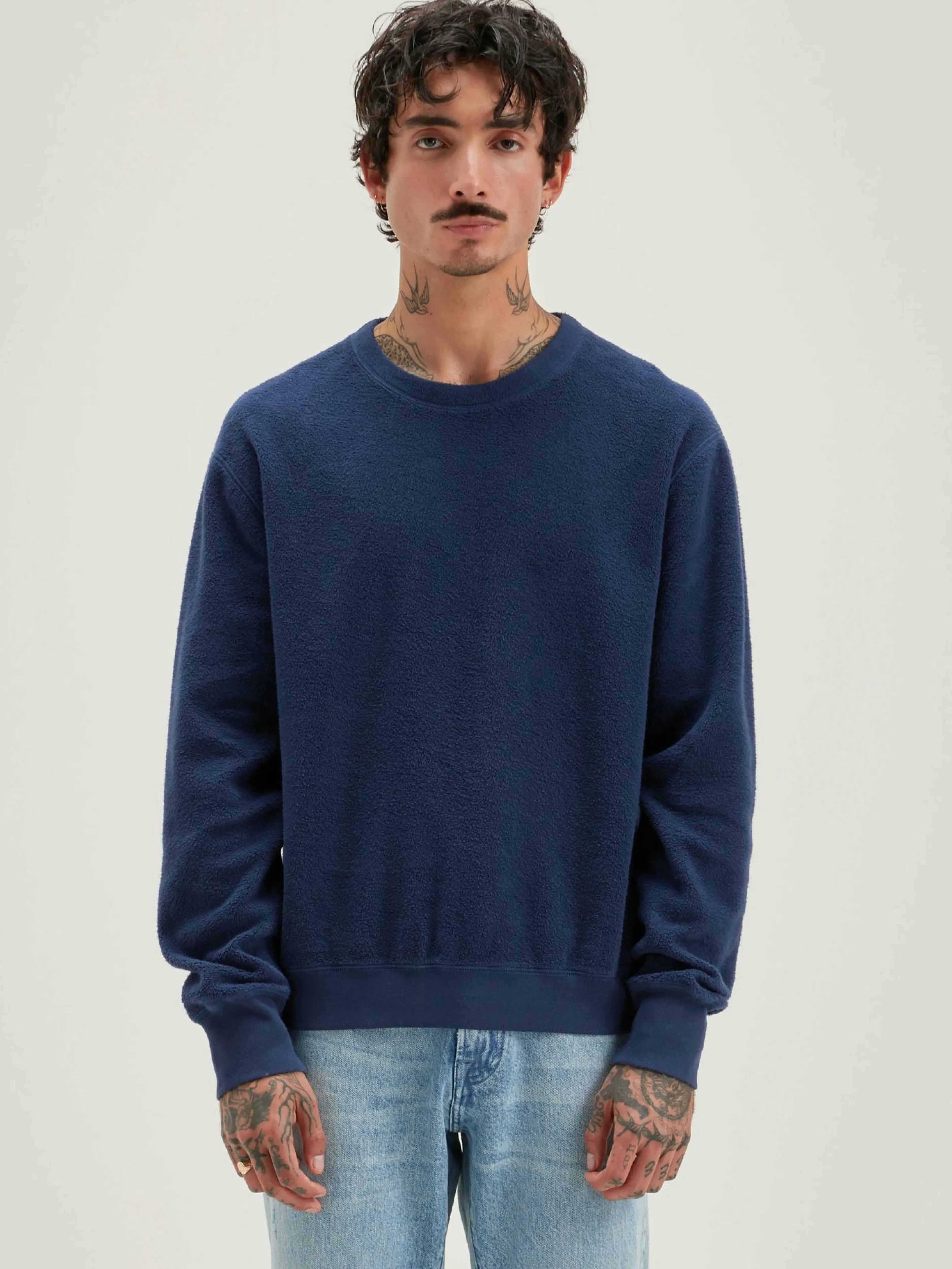 Sweatshirts-Bellerose Sweatshirt Col Rond Matt Ink