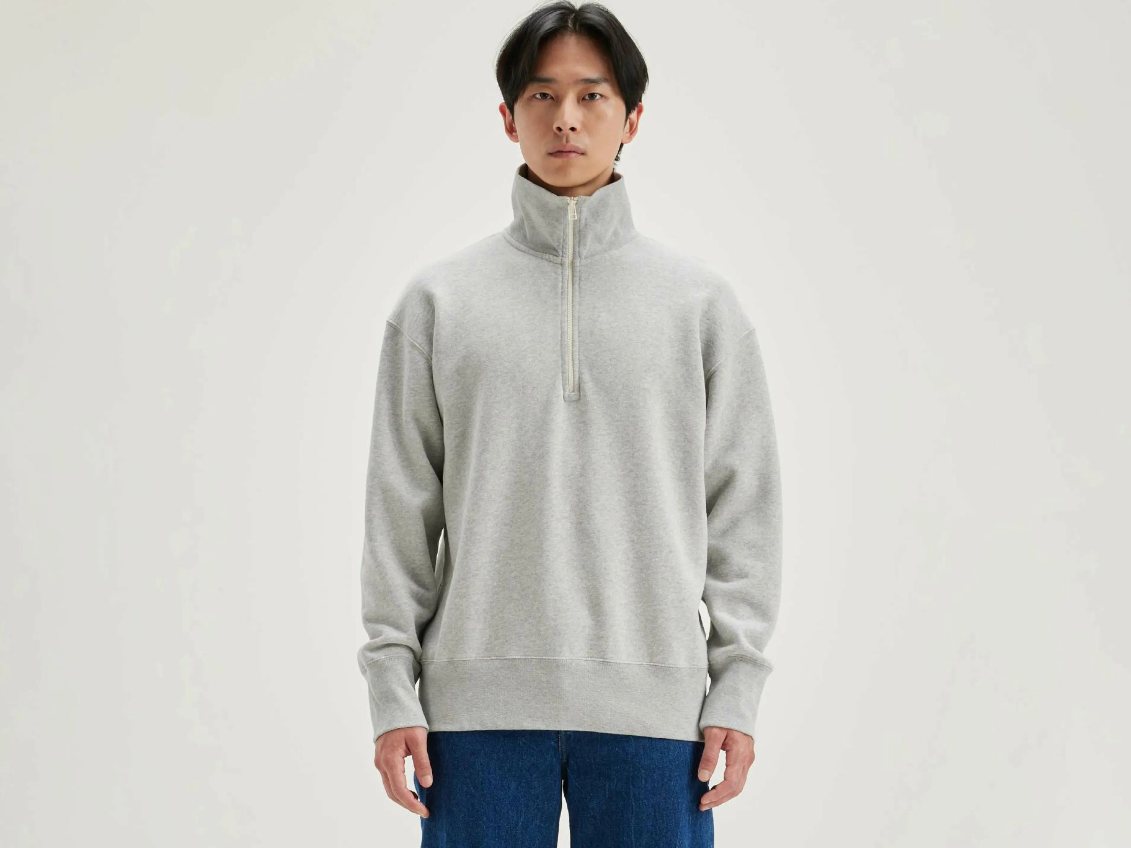 Sweatshirts-Bellerose Sweatshirt Col Zippé Faber