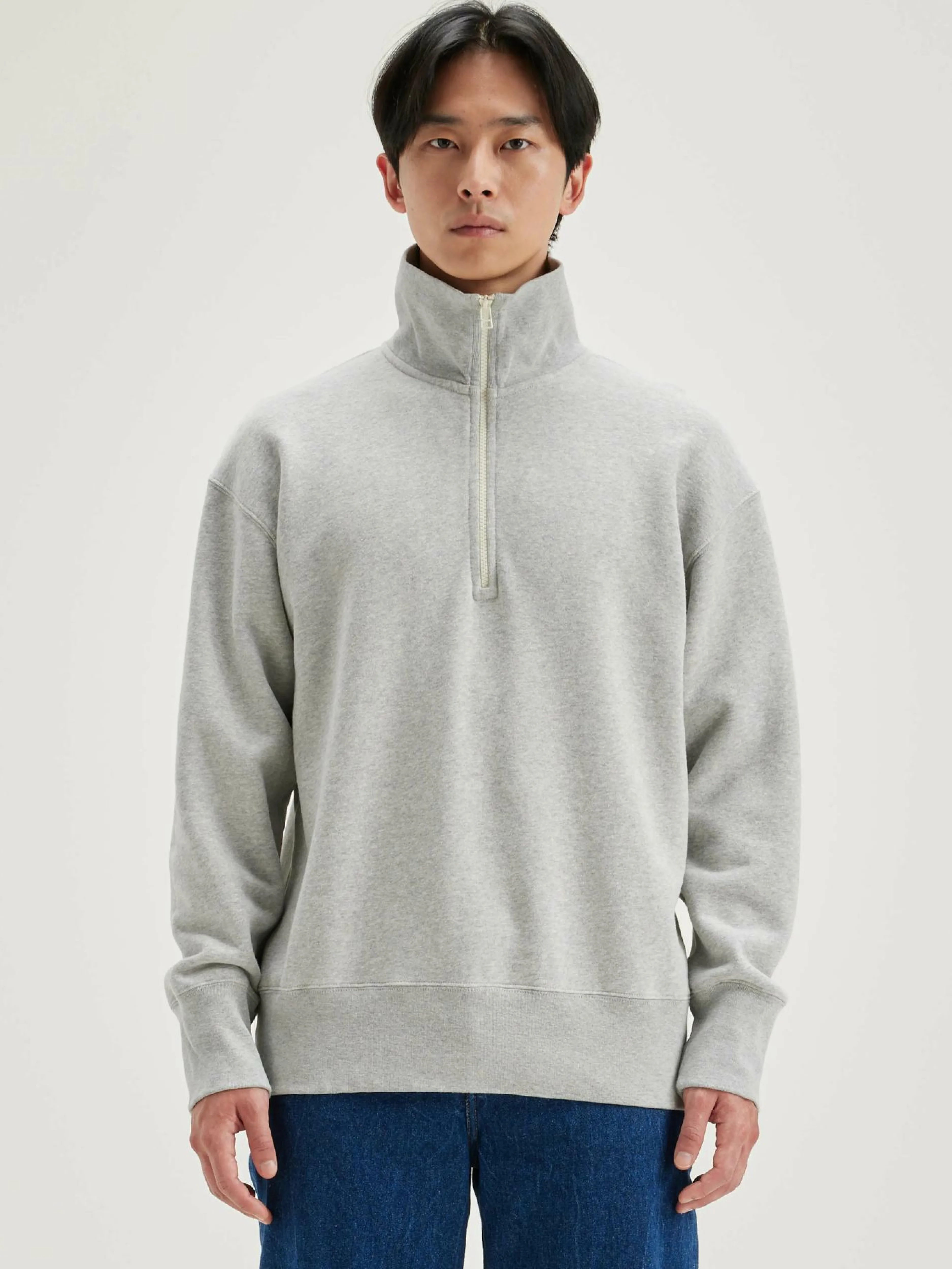 Sweatshirts-Bellerose Sweatshirt Col Zippé Faber