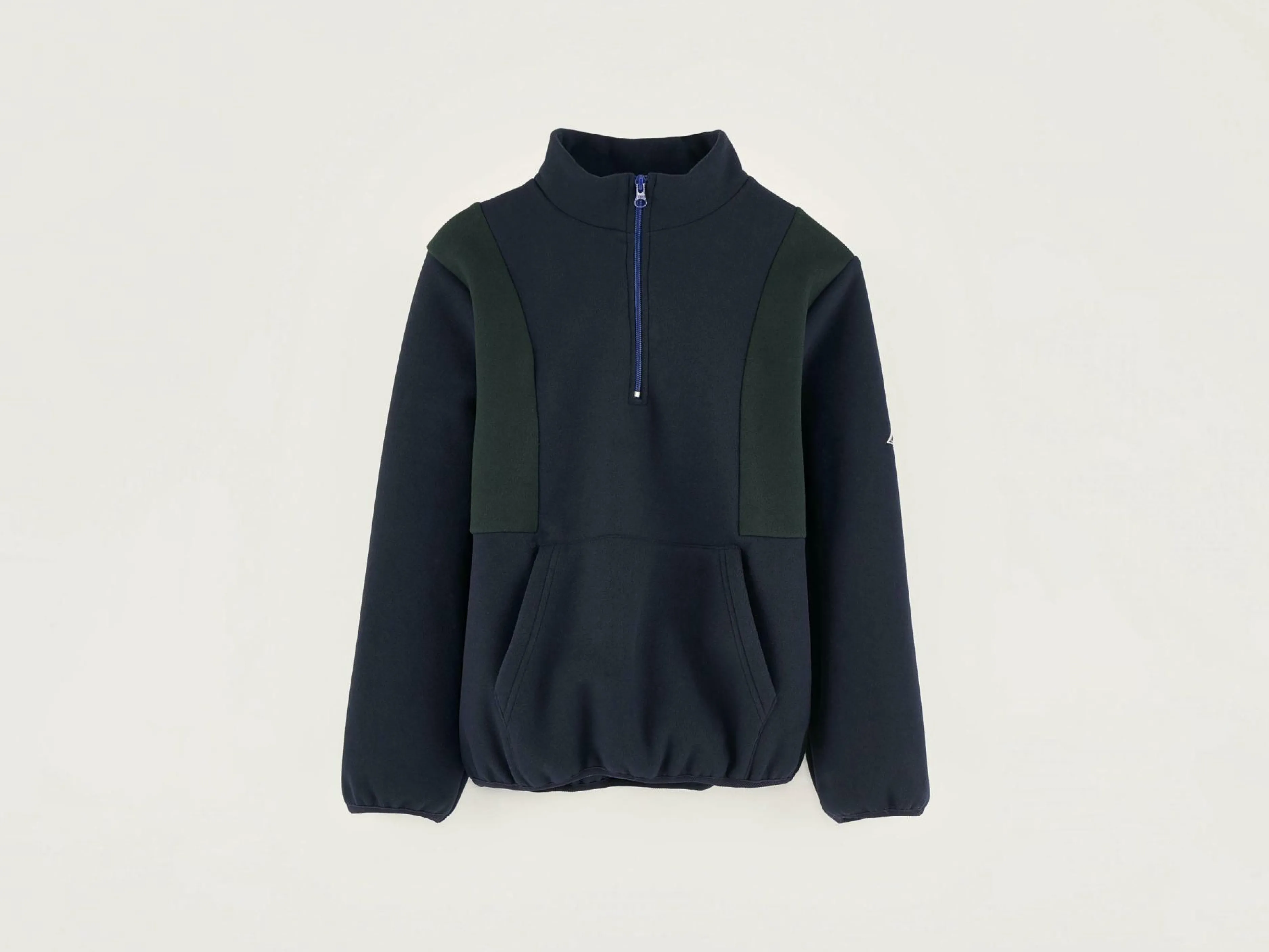 Sweatshirts-Bellerose Sweatshirt Col Zippé Faris Parker