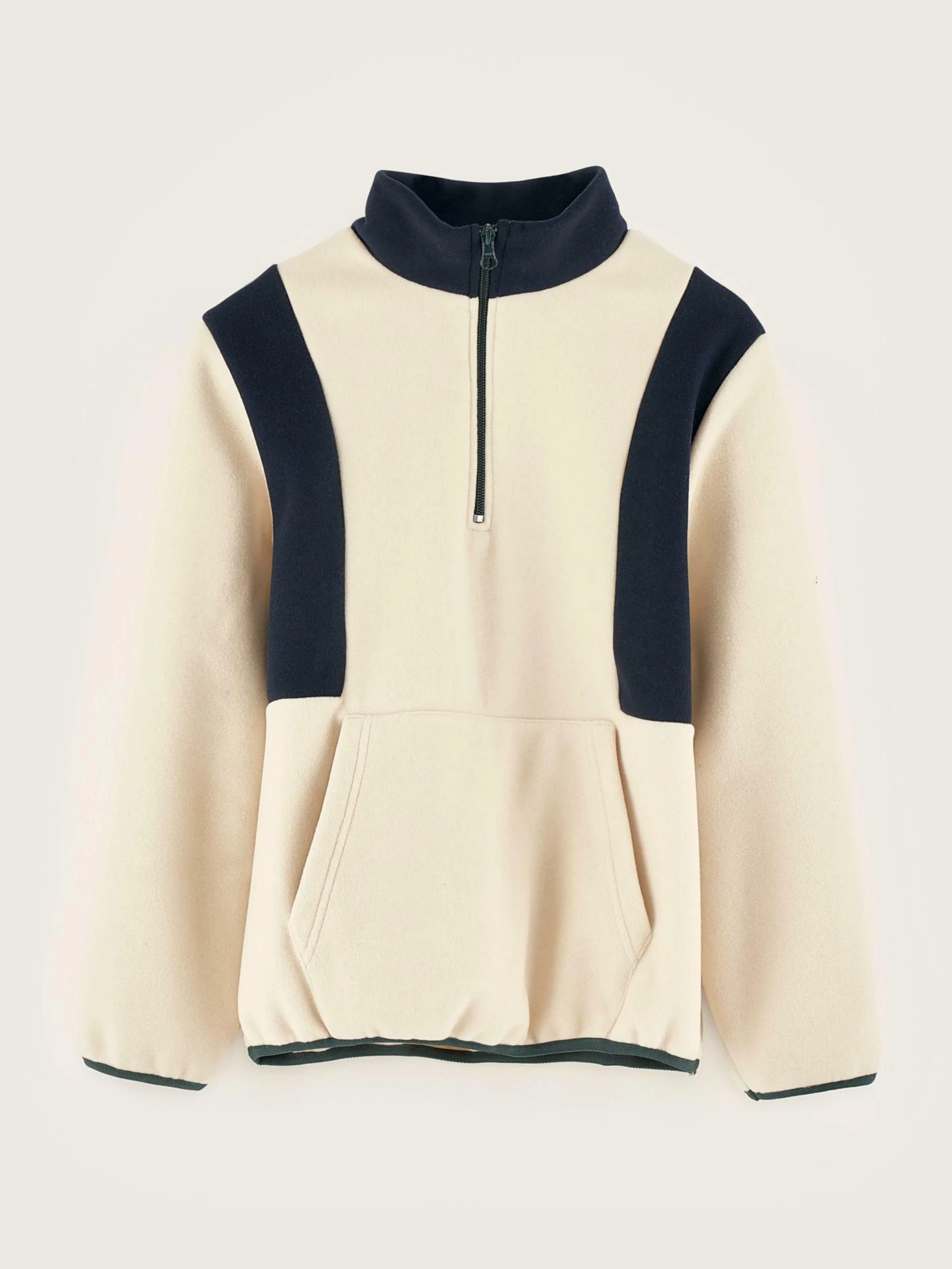 Sweatshirts-Bellerose Sweatshirt Col Zippé Faris Sugarcane