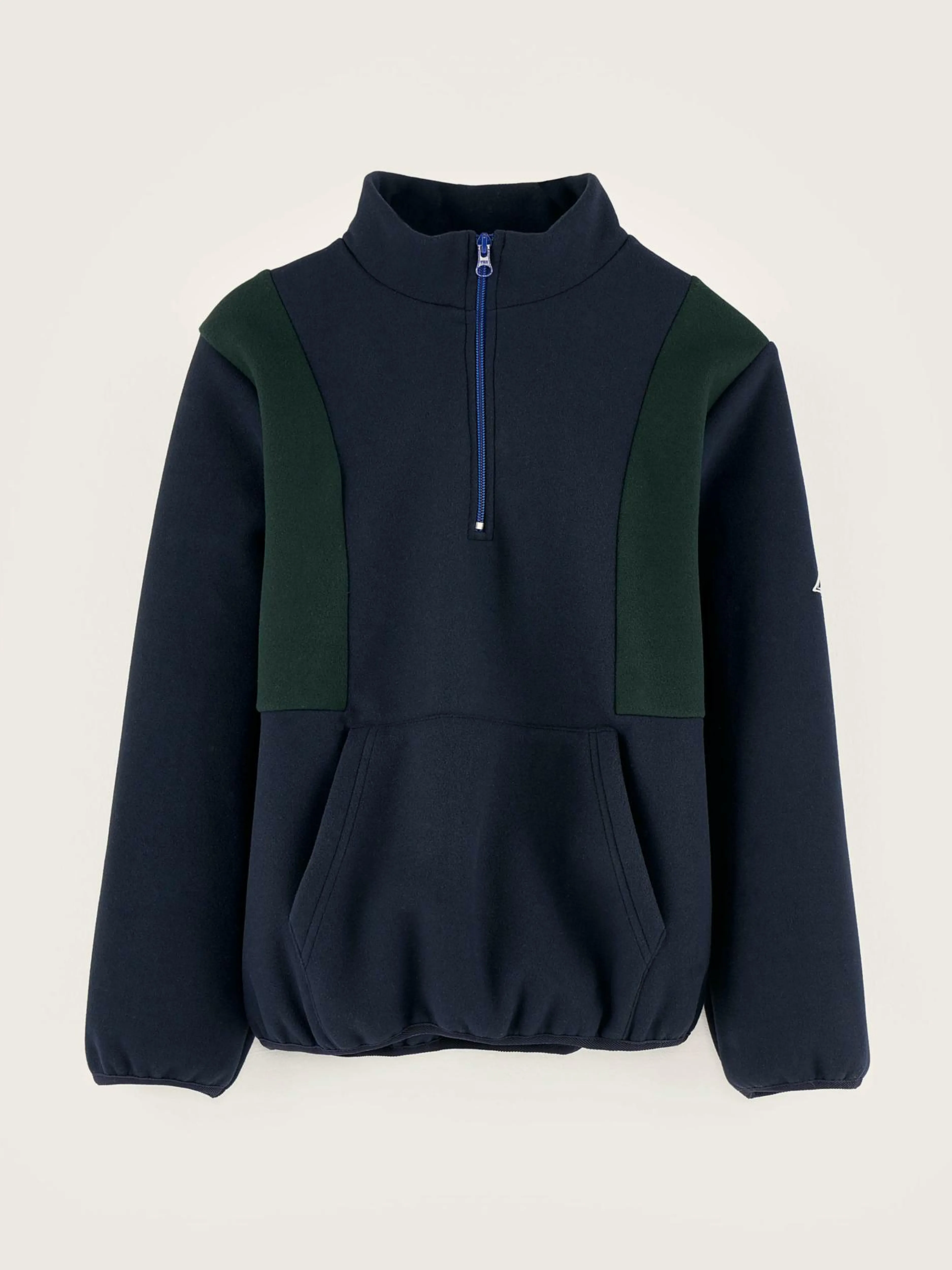 Sweatshirts-Bellerose Sweatshirt Col Zippé Faris Parker