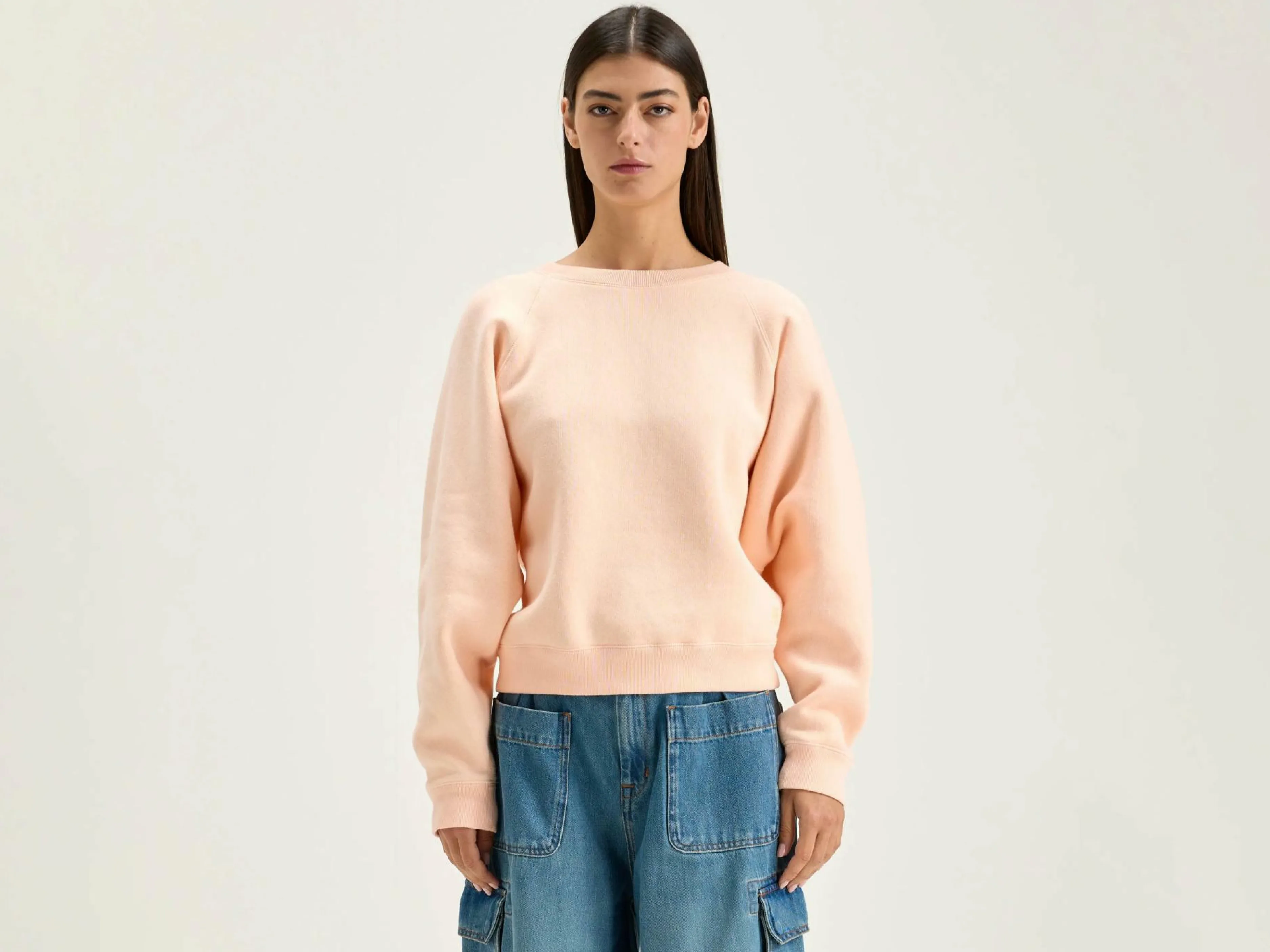 Sweatshirts-Bellerose Sweatshirt Décontracté Fella Light rose
