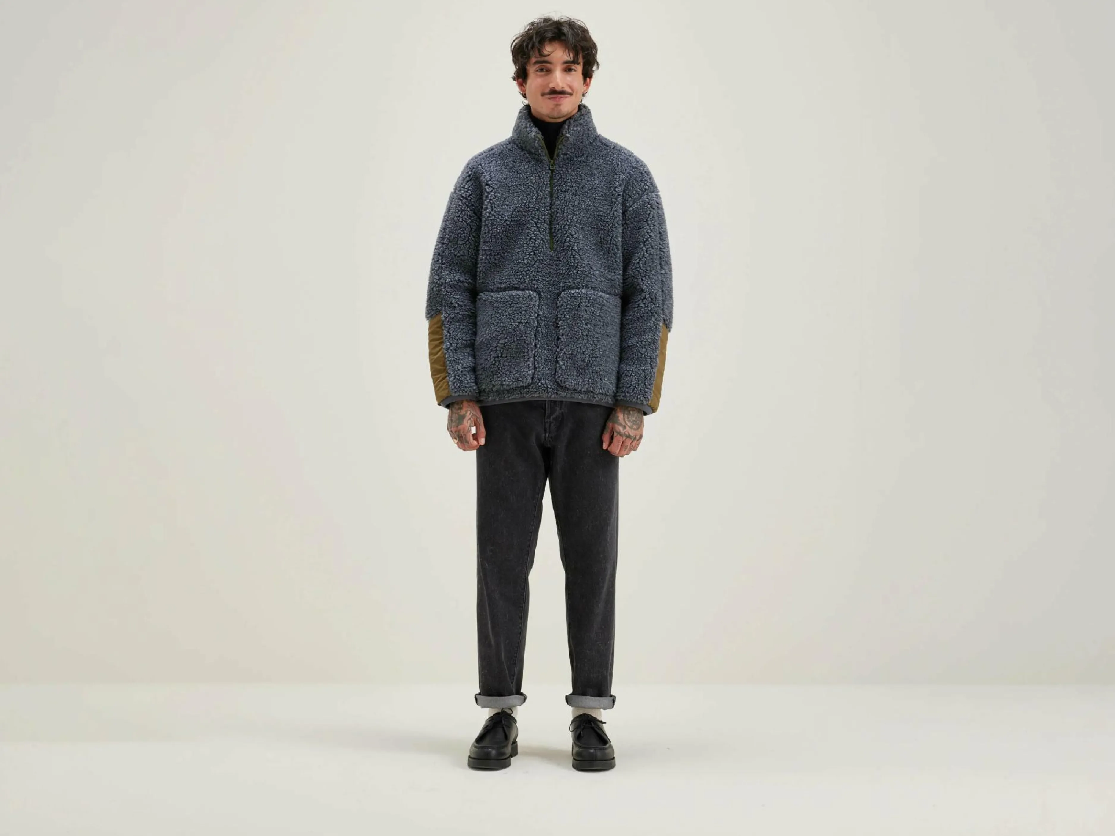 Manteaux & Vestes-Bellerose Sweatshirt Teddy Jordie