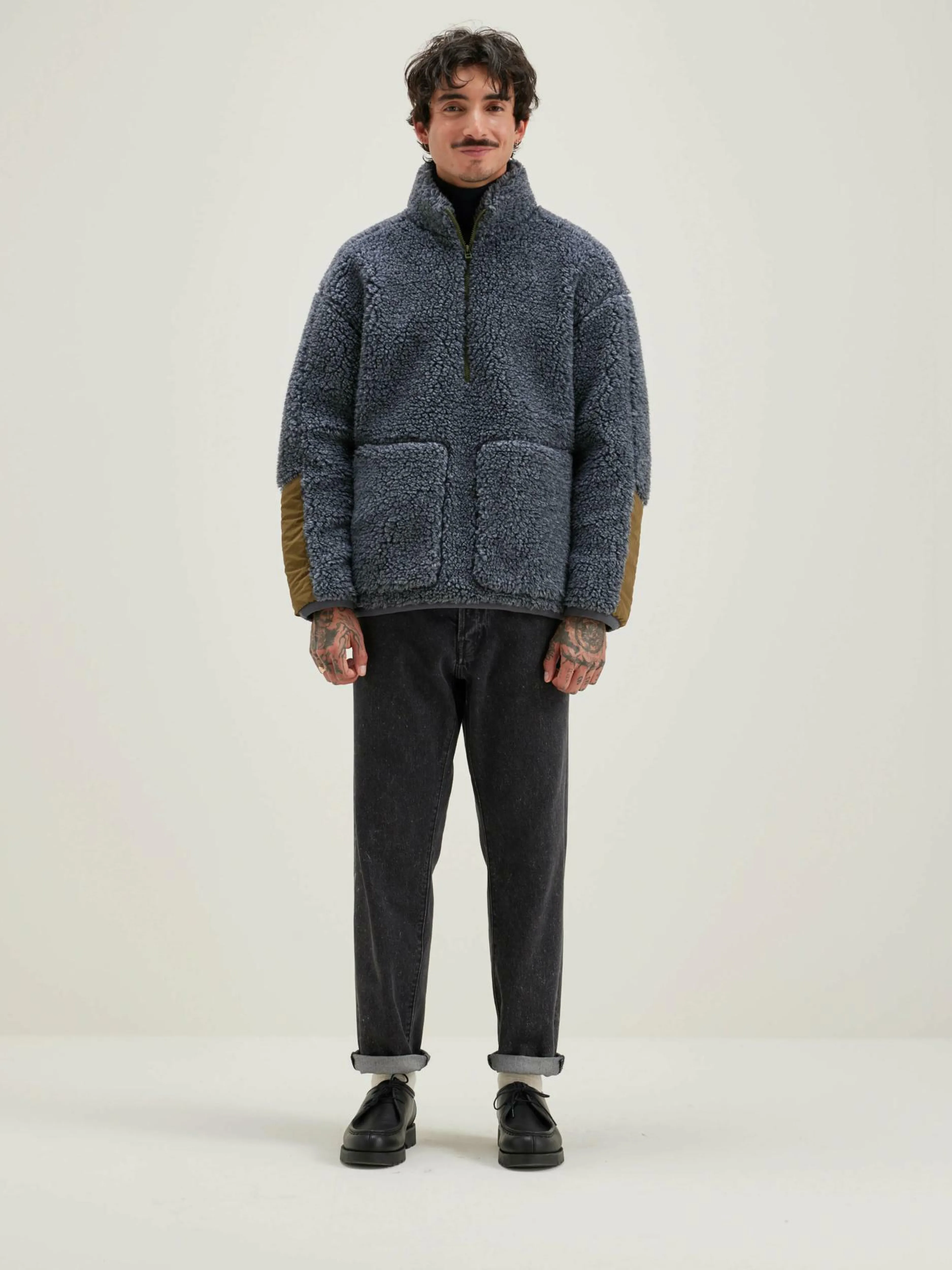Manteaux & Vestes-Bellerose Sweatshirt Teddy Jordie