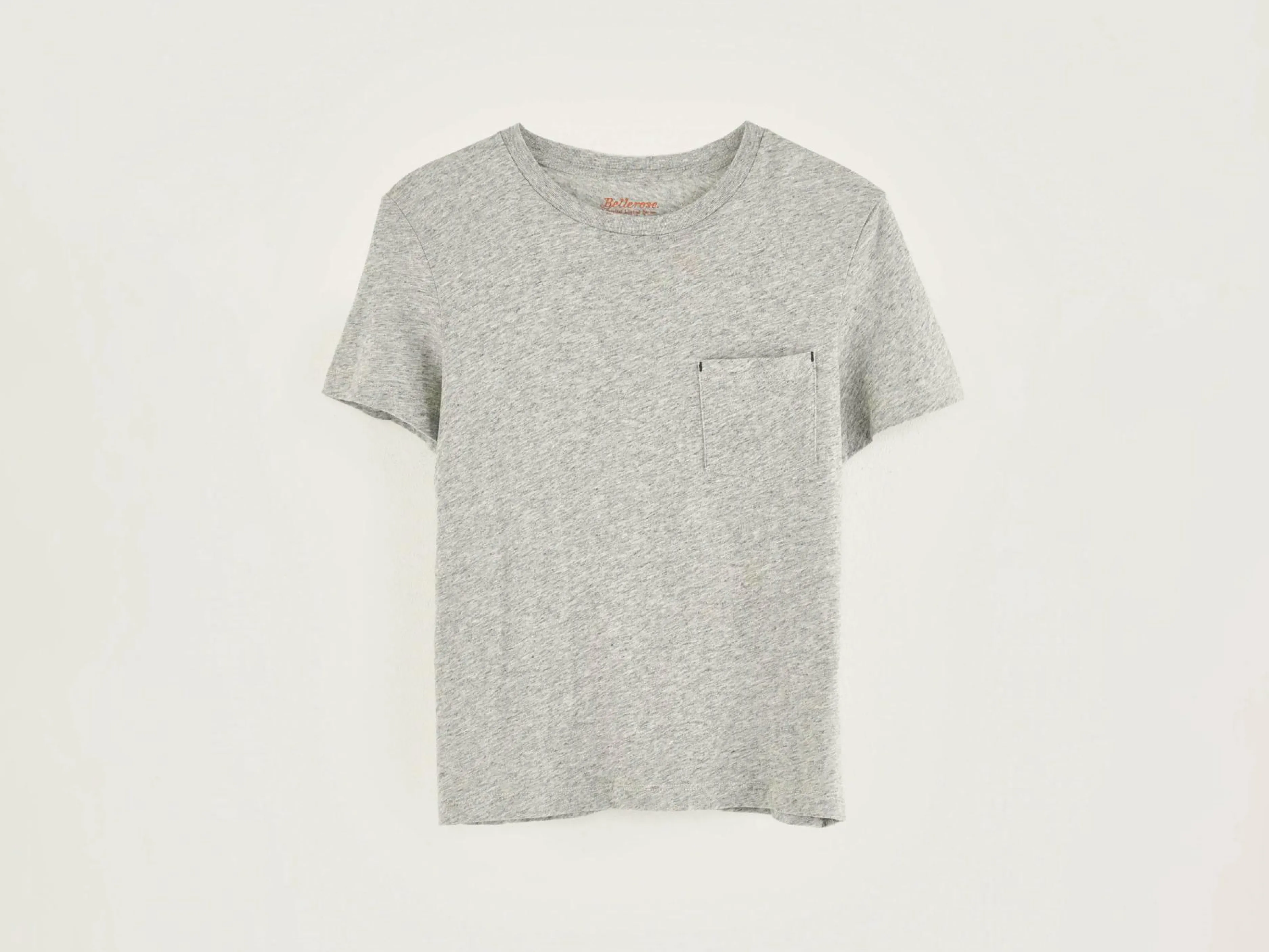 T-Shirt & Polos-Bellerose T-shirt à Manches Courtes Aldo Heather grey