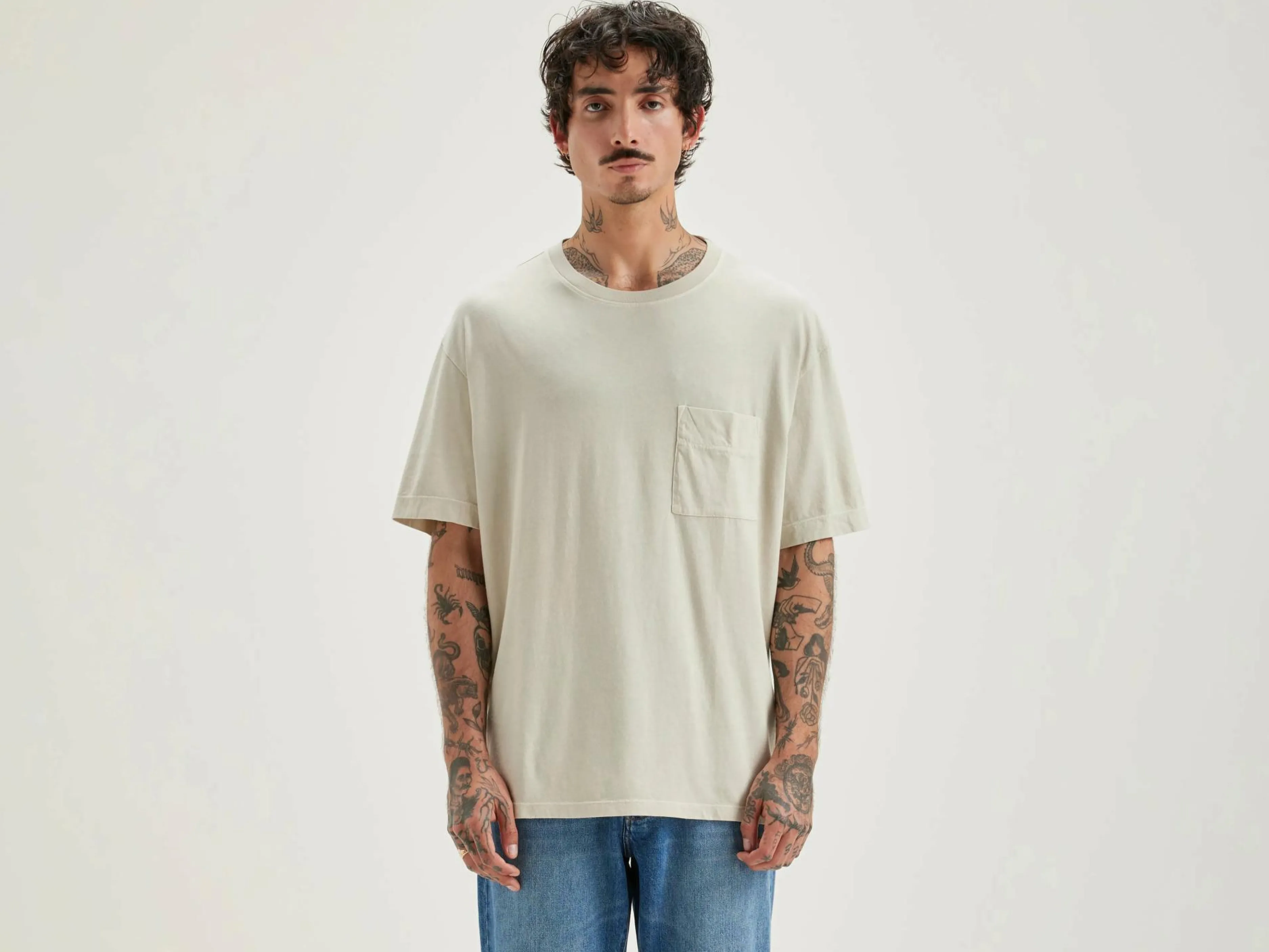T-Shirts & Polos-Bellerose T-shirt à Manches Courtes Vanick Sand
