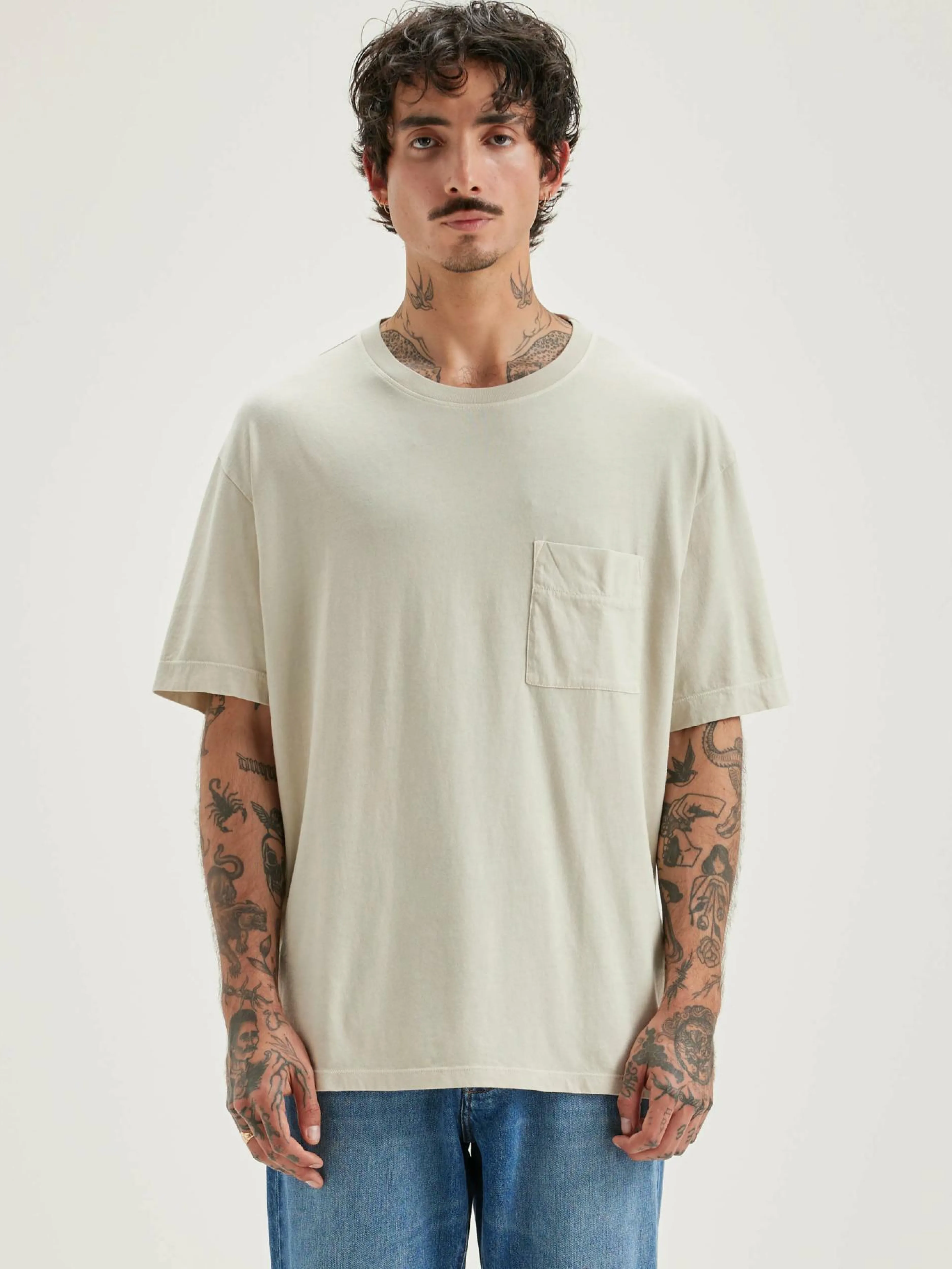 T-Shirts & Polos-Bellerose T-shirt à Manches Courtes Vanick Sand