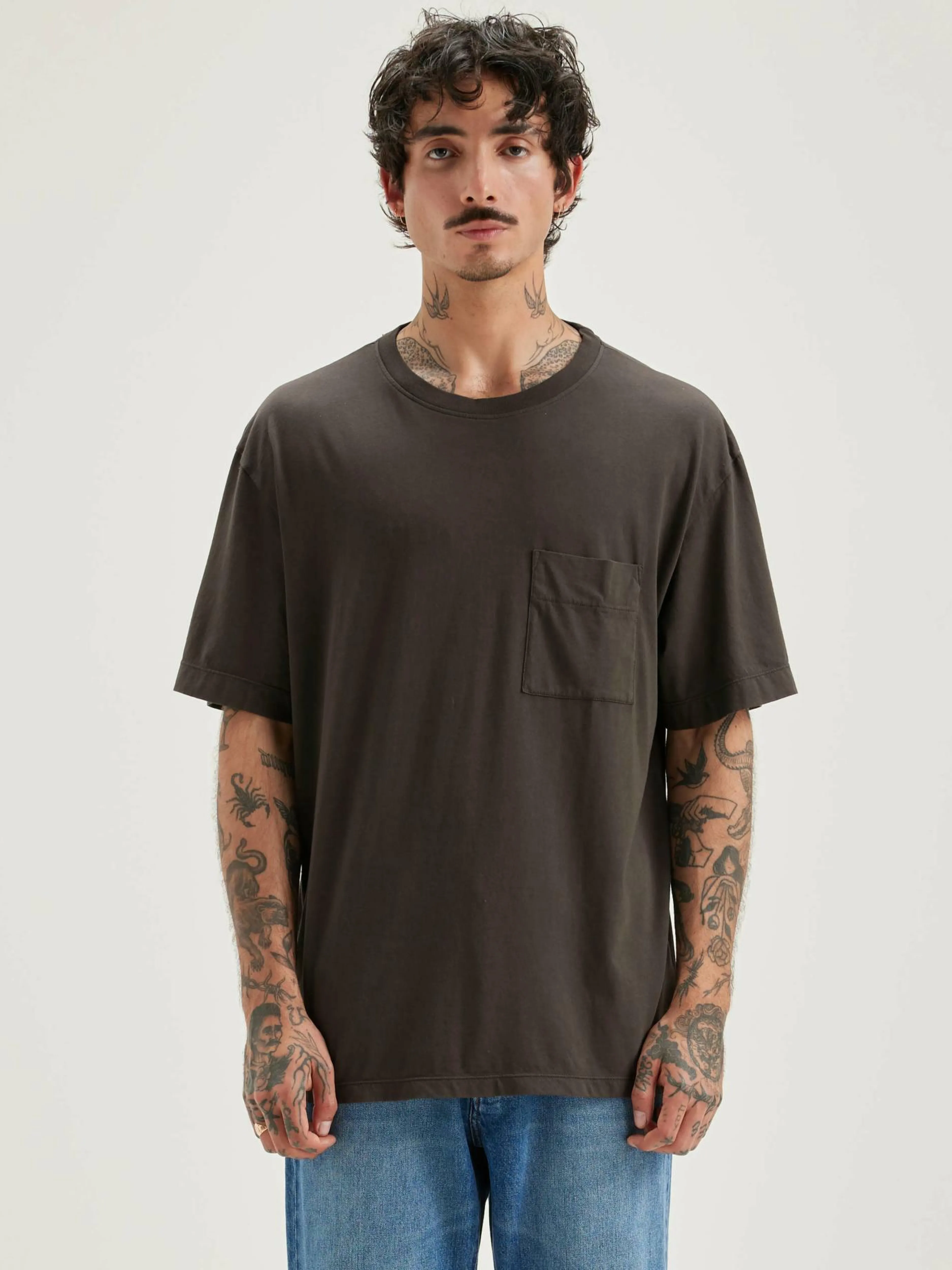 T-Shirts & Polos-Bellerose T-shirt à Manches Courtes Vanick Deep grey