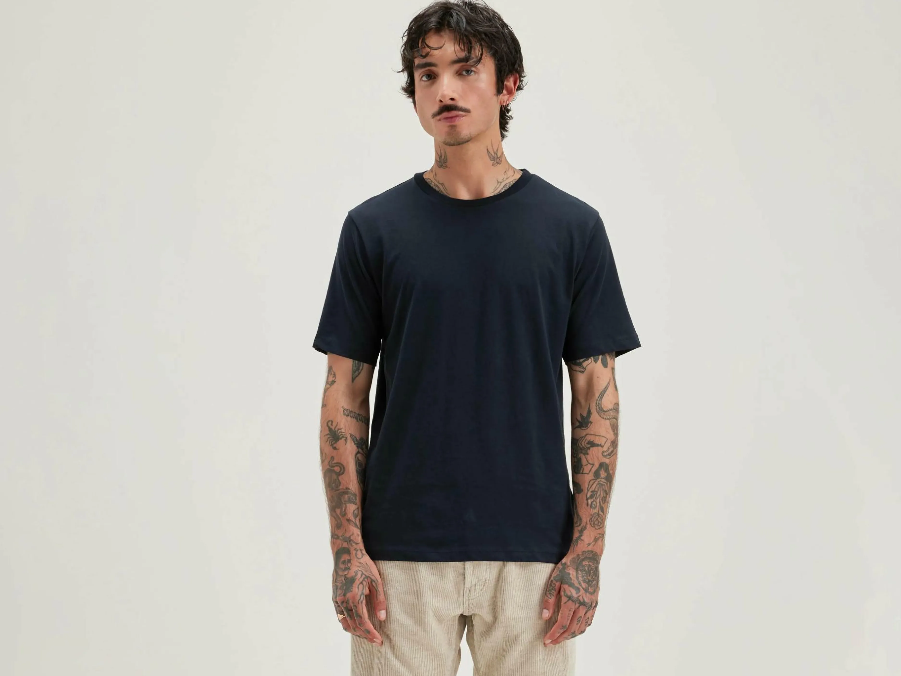 T-Shirts & Polos-Bellerose T-shirt à Manches Courtes Vinx Navy