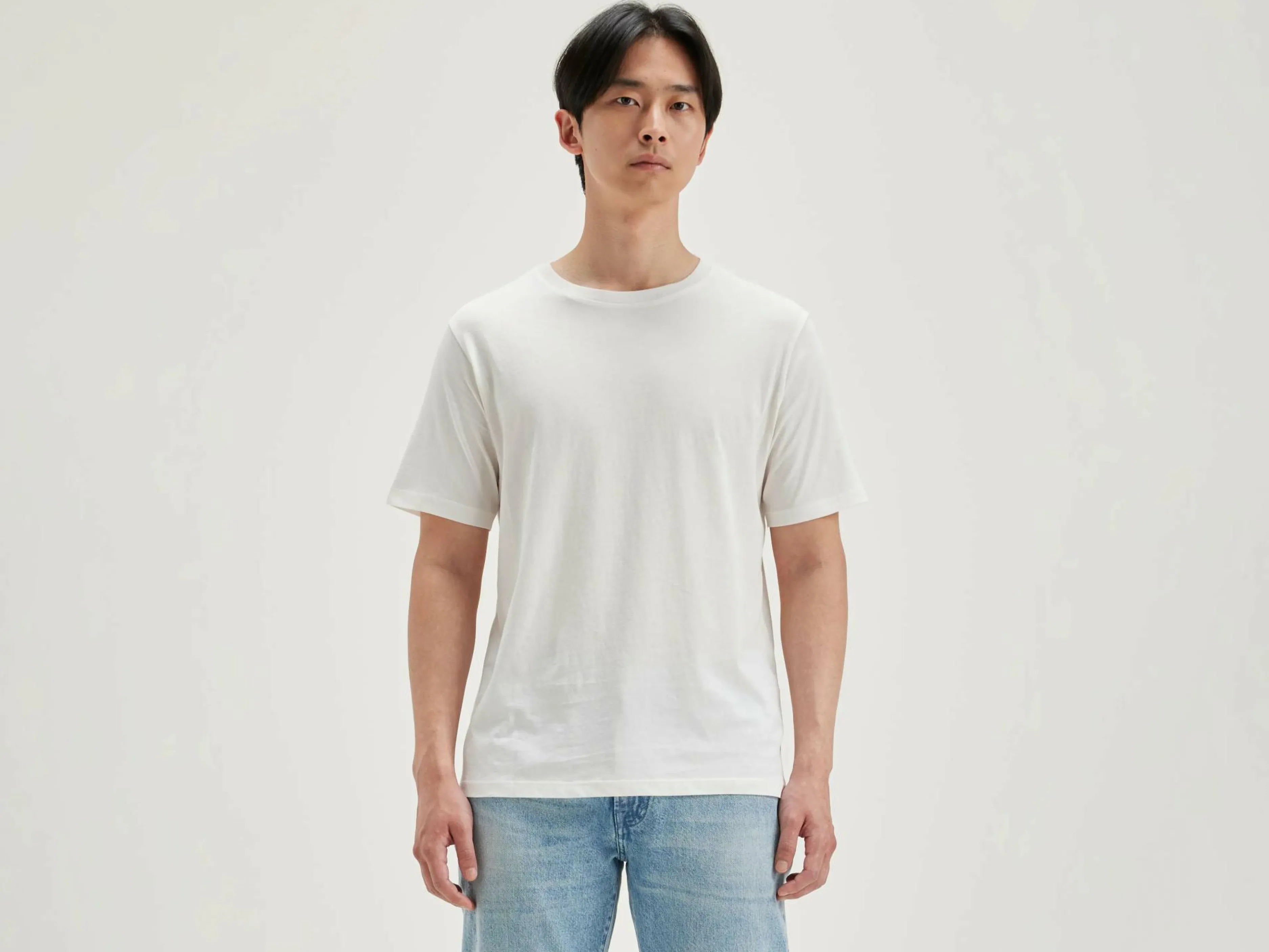 T-Shirts & Polos-Bellerose T-shirt à Manches Courtes Vinx Vintage white
