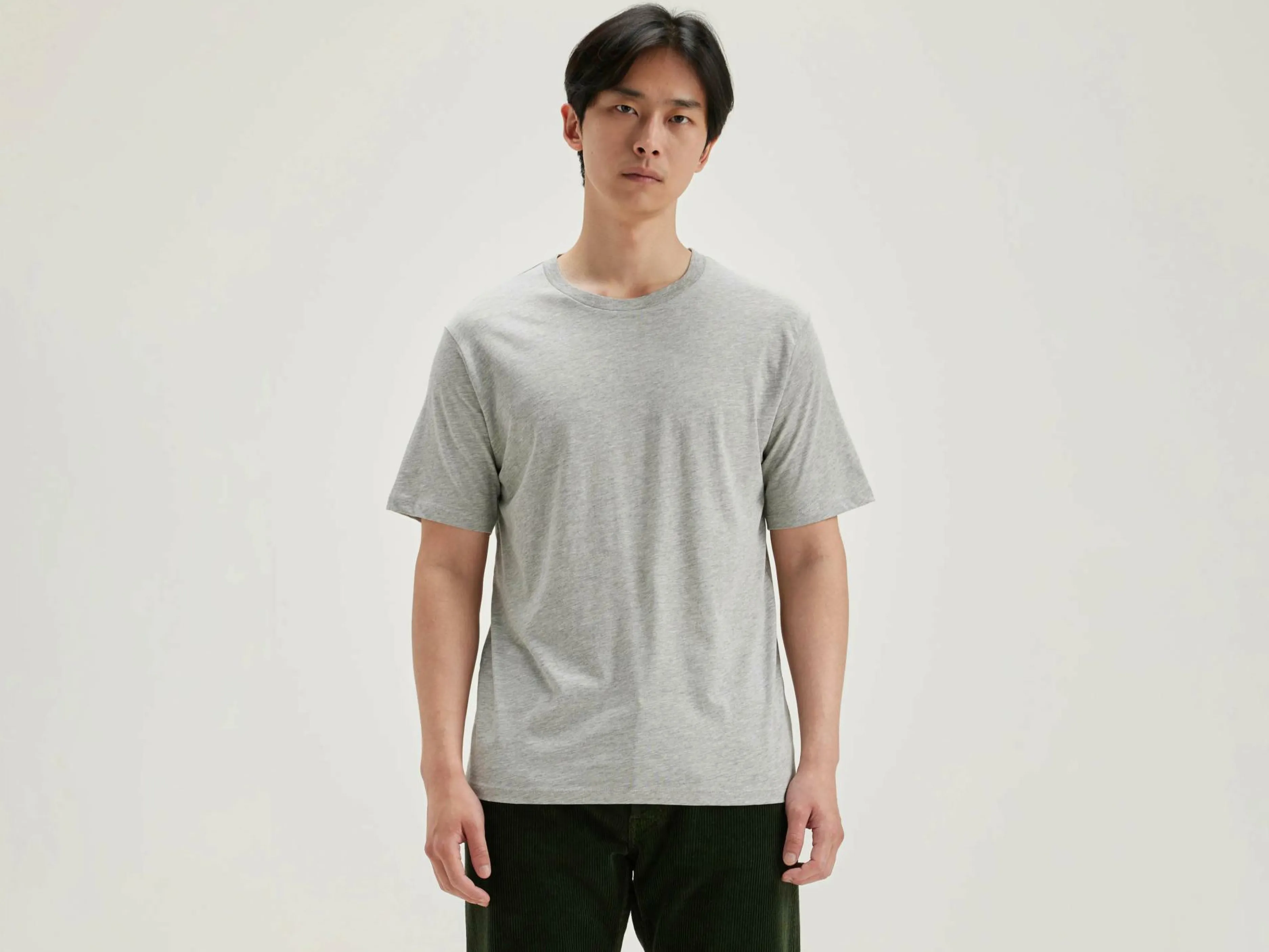 T-Shirts & Polos-Bellerose T-shirt à Manches Courtes Vinx Heather grey